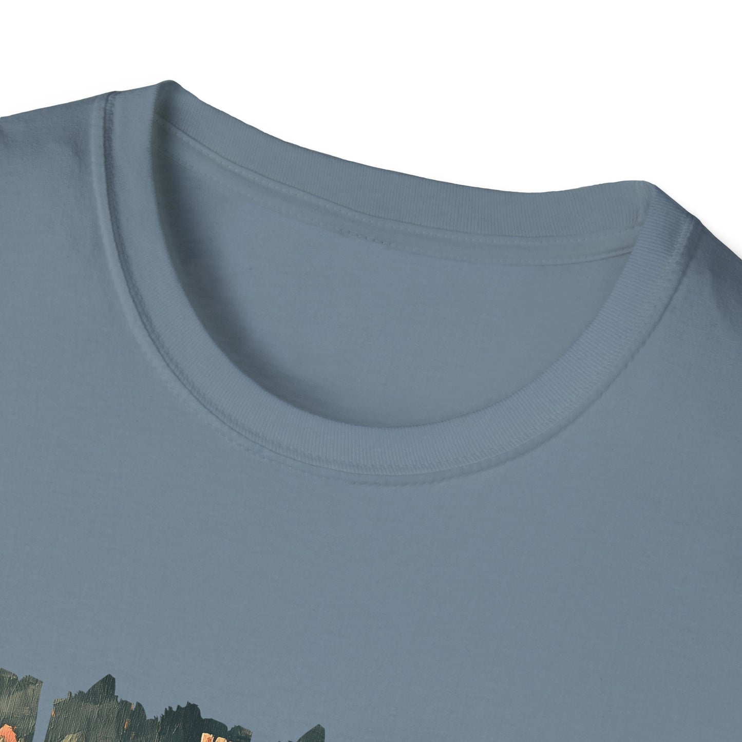 Floral Wooden Cross T-Shirt — Roses & Faith Christian Graphic Tee