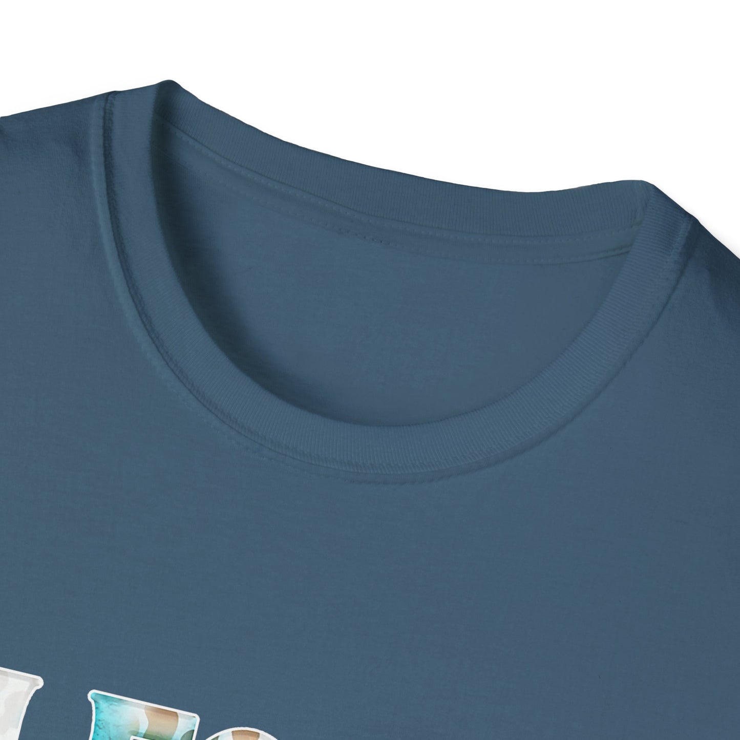 Blessed Mama T-Shirt — Floral Highland Cow Mother's Day Tee