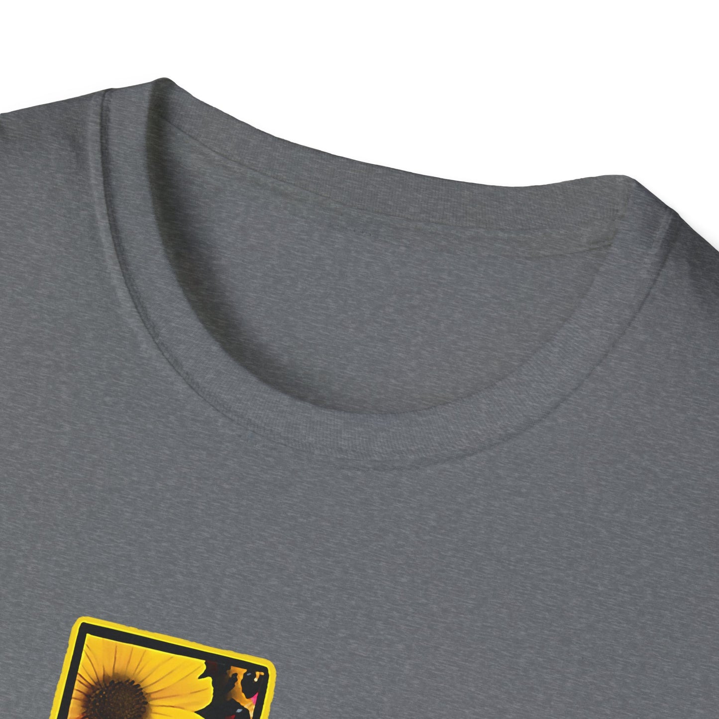 Texas Sunflower State T-Shirt — Floral Texas Map Graphic