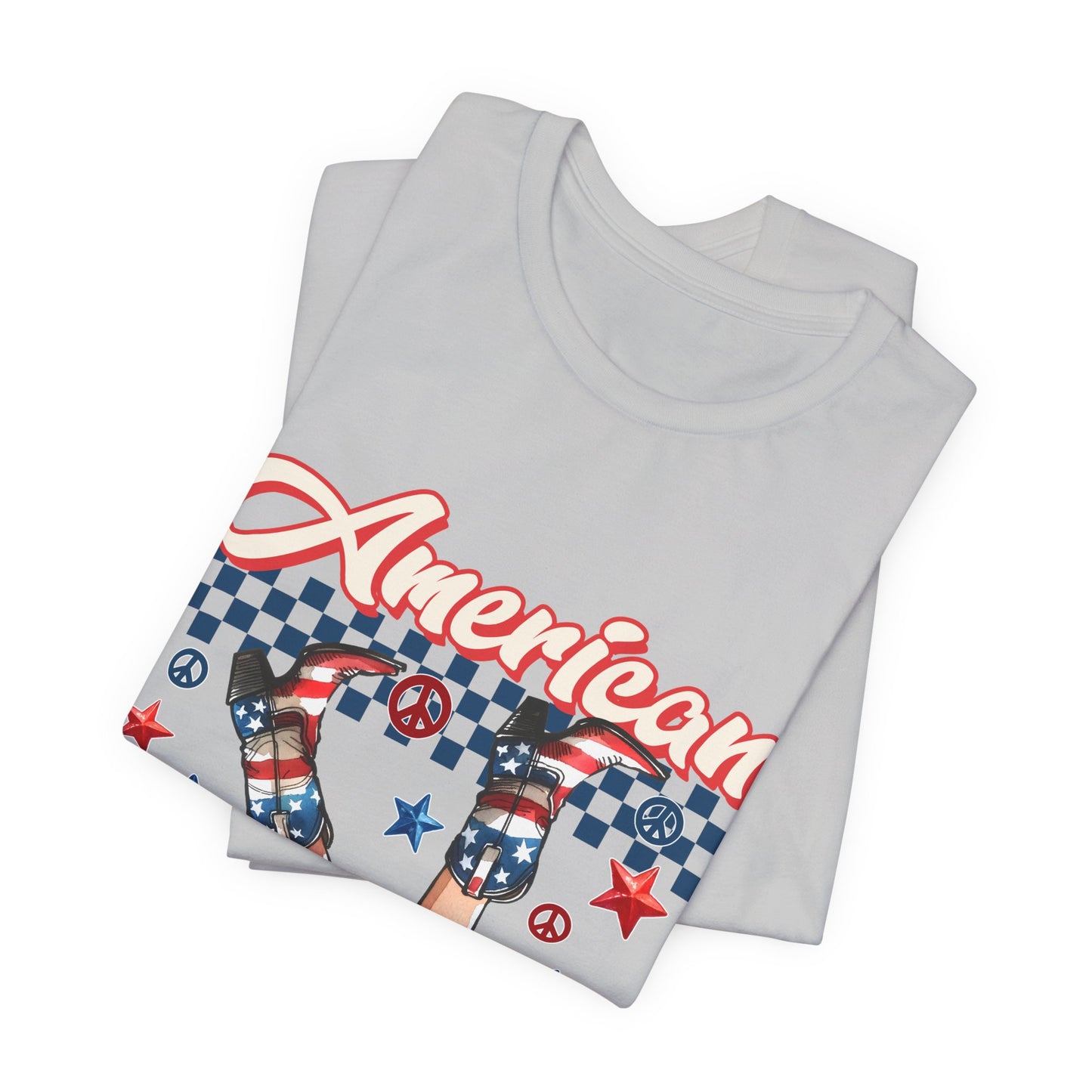 American Sweetheart T-Shirt — Retro Patriotic 4th of July Tee