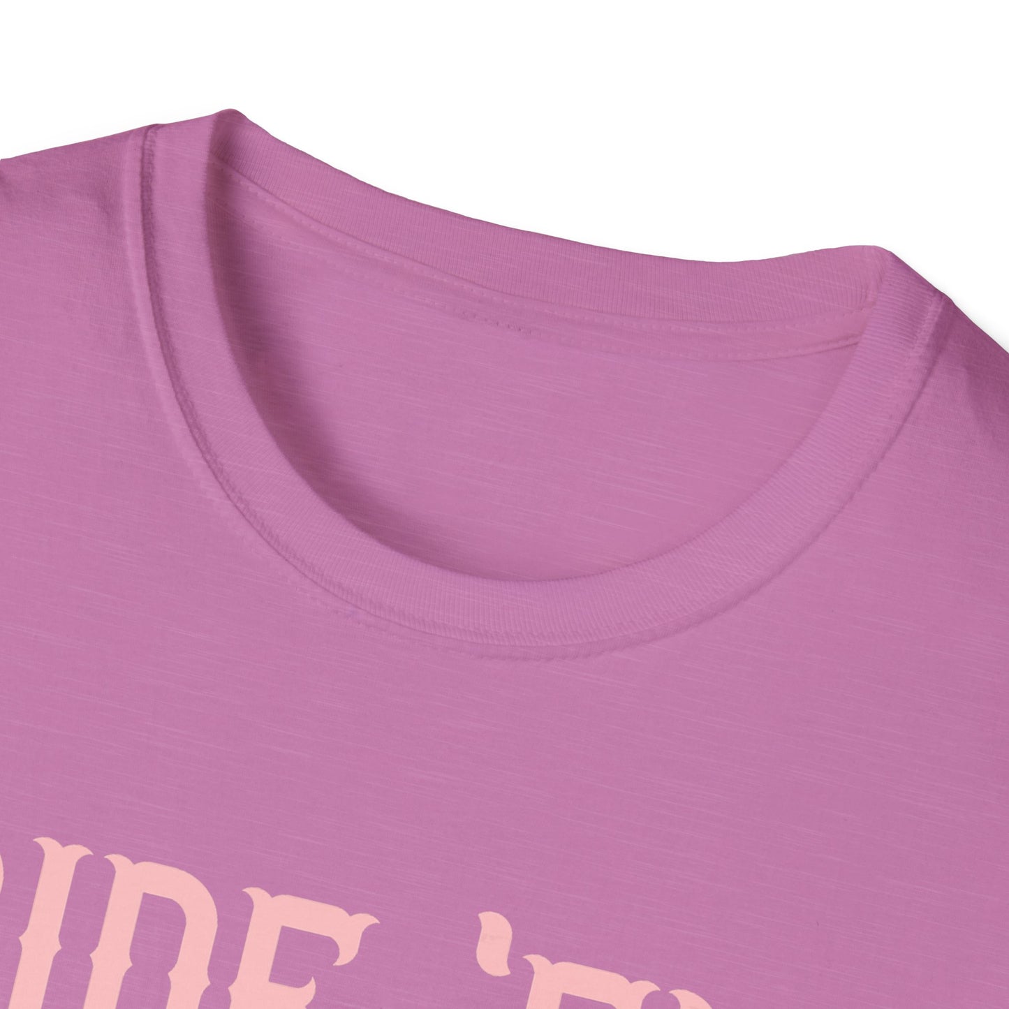 Ride 'Em Cowgirl T-Shirt — Pink Cowboy Hat Graphic Tee