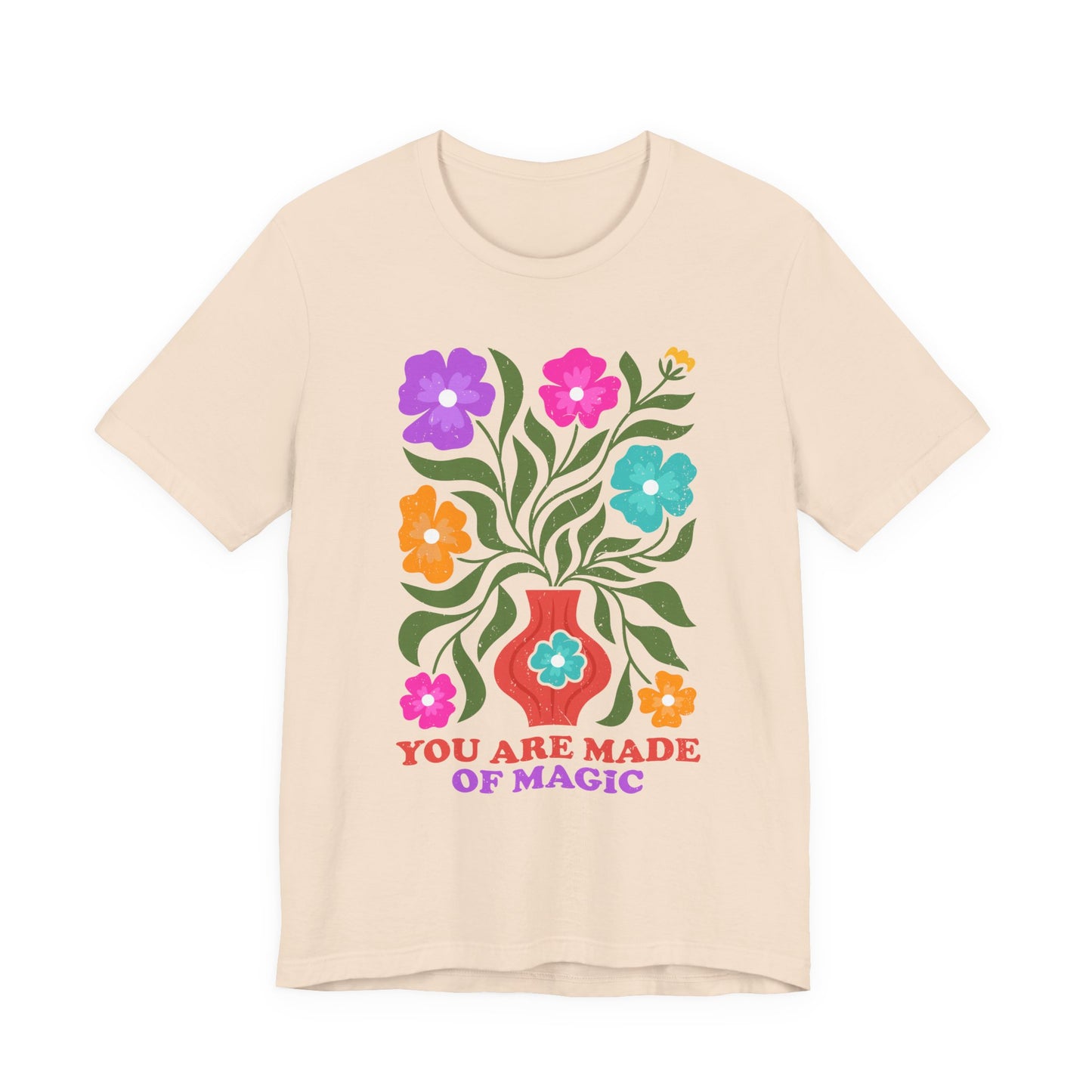 Floral 'You Are Made of Magic' Tee