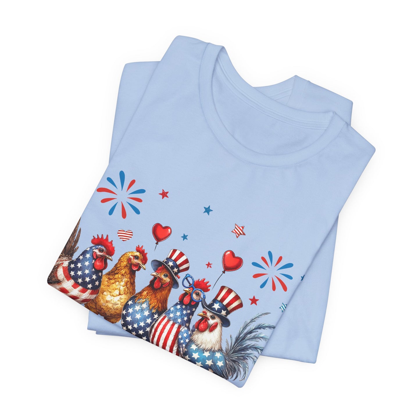 Chicken Patriotic Tee