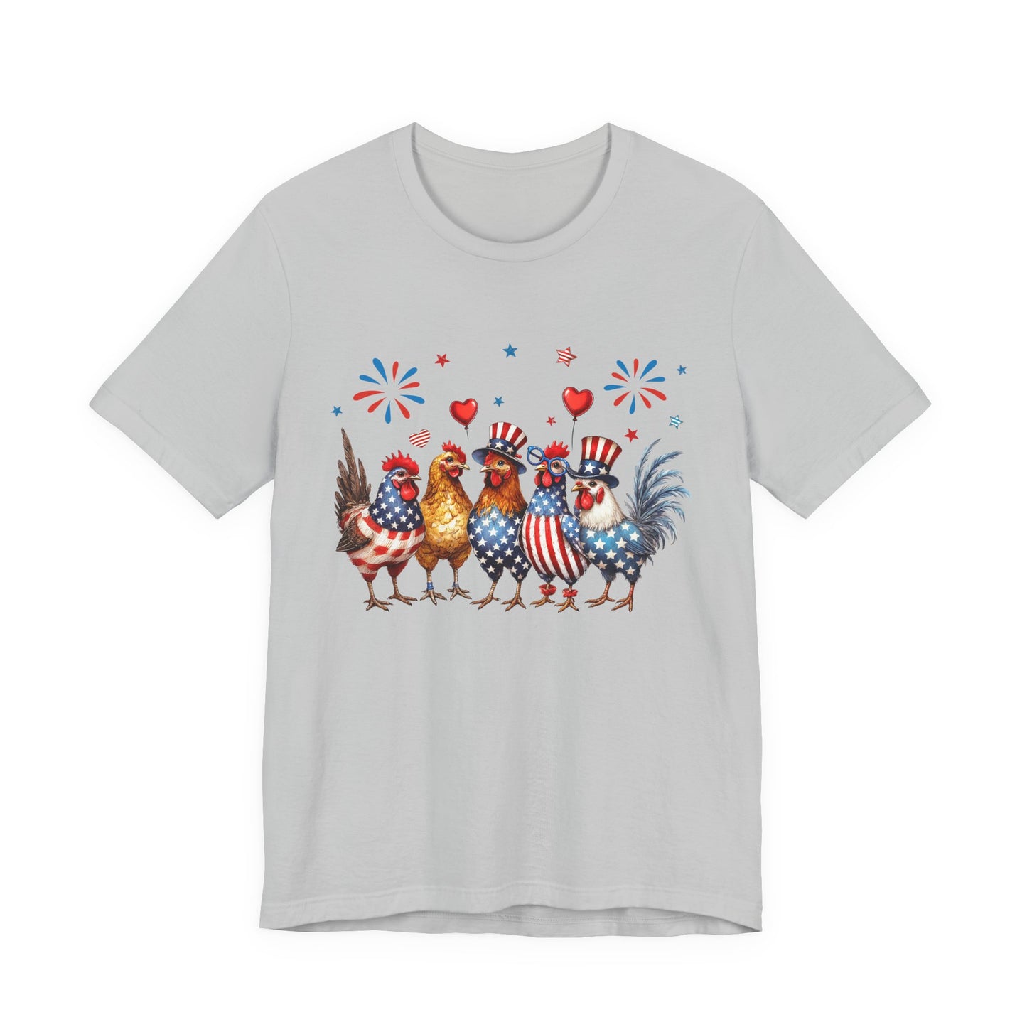 Chicken Patriotic Tee