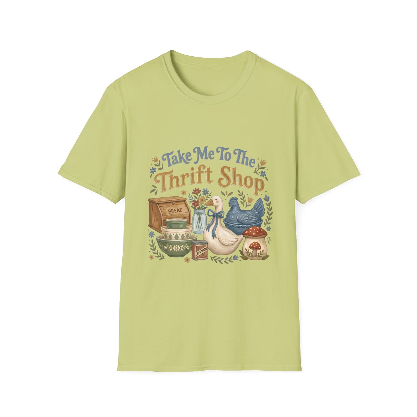 Take Me To The Thrift Shop T-Shirt – Vintage Thrifting Graphic Tee