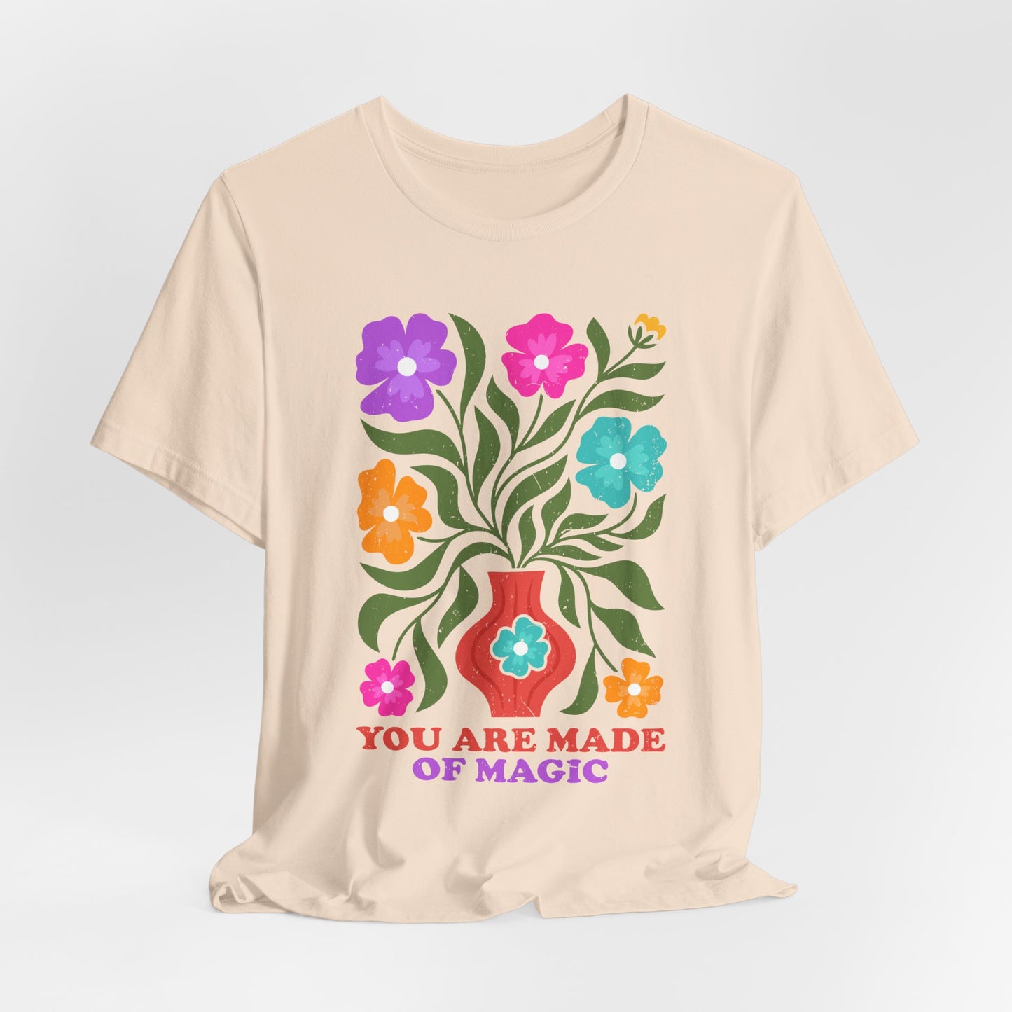 Floral 'You Are Made of Magic' Tee