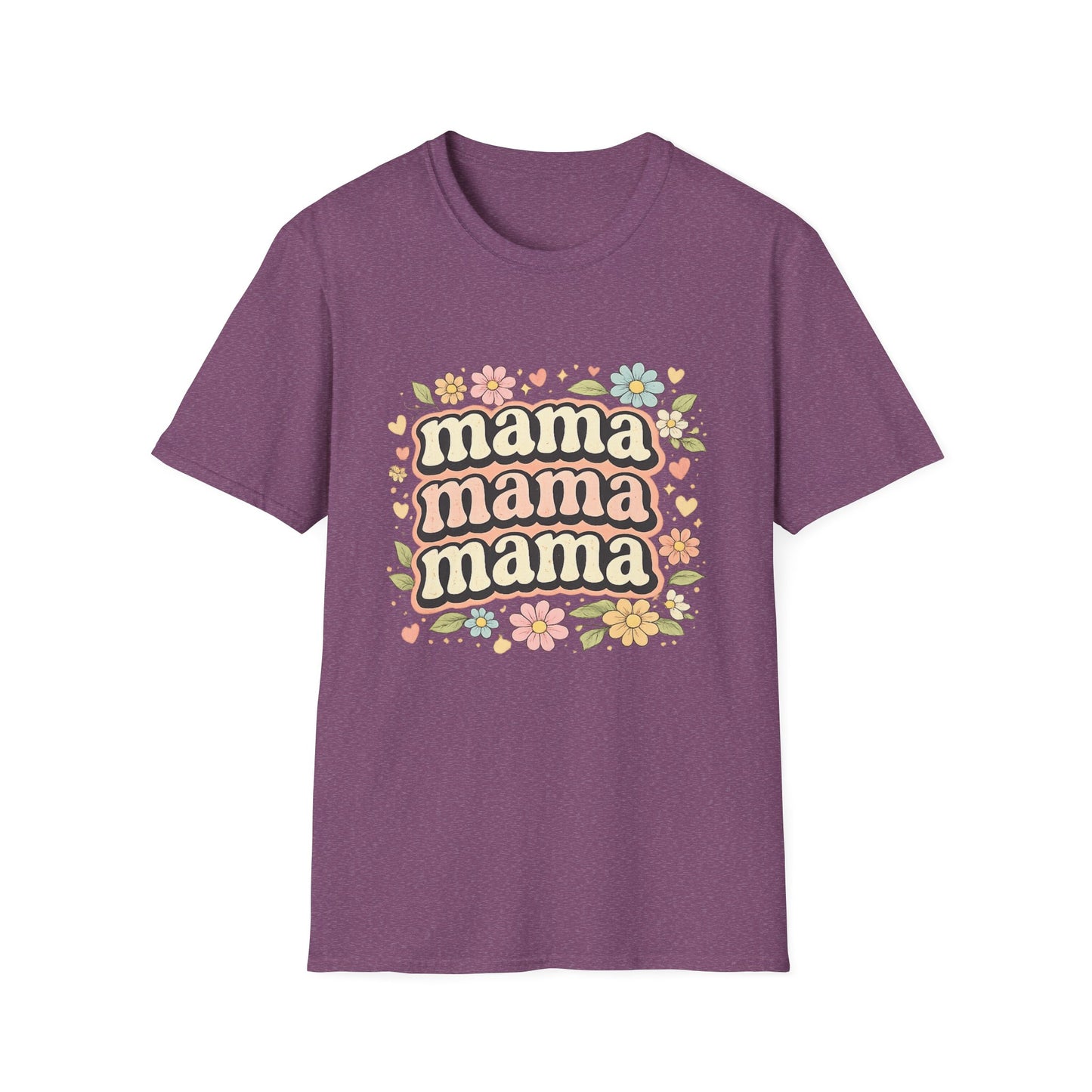 Mama Floral T-Shirt — Retro Mom Gift for Mother’s Day