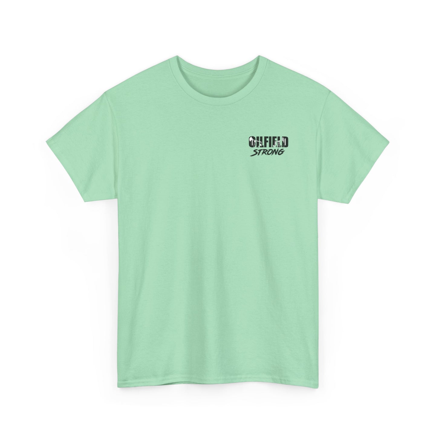 Oilfield Flag Tee — American Oil Rig Graphic T-Shirt
