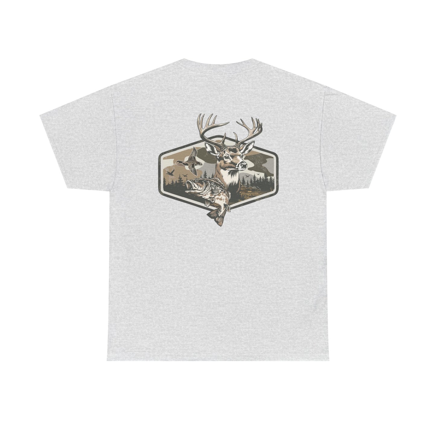 Deer Hunter Graphic Tee — Buck & Forest Outdoor T-Shirt