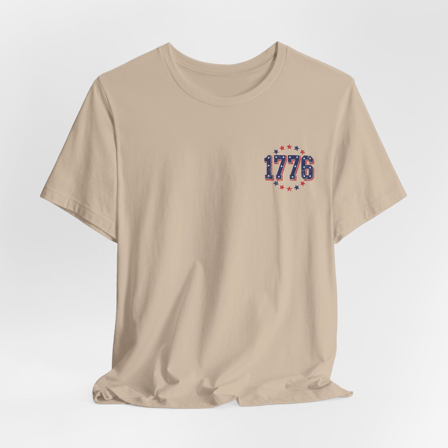 America 1776 Eagle T‑Shirt — Land of the Free, Home of the Brave
