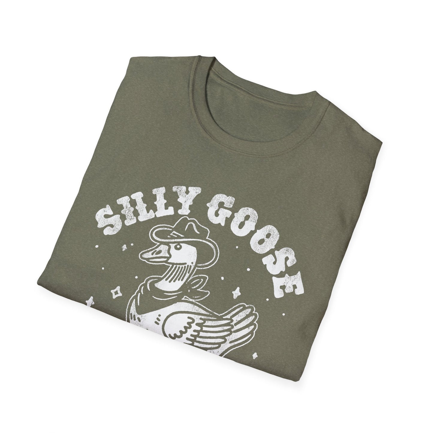 Silly Goose T-Shirt — Retro Cartoon Goose 'On the Loose' Graphic Tee