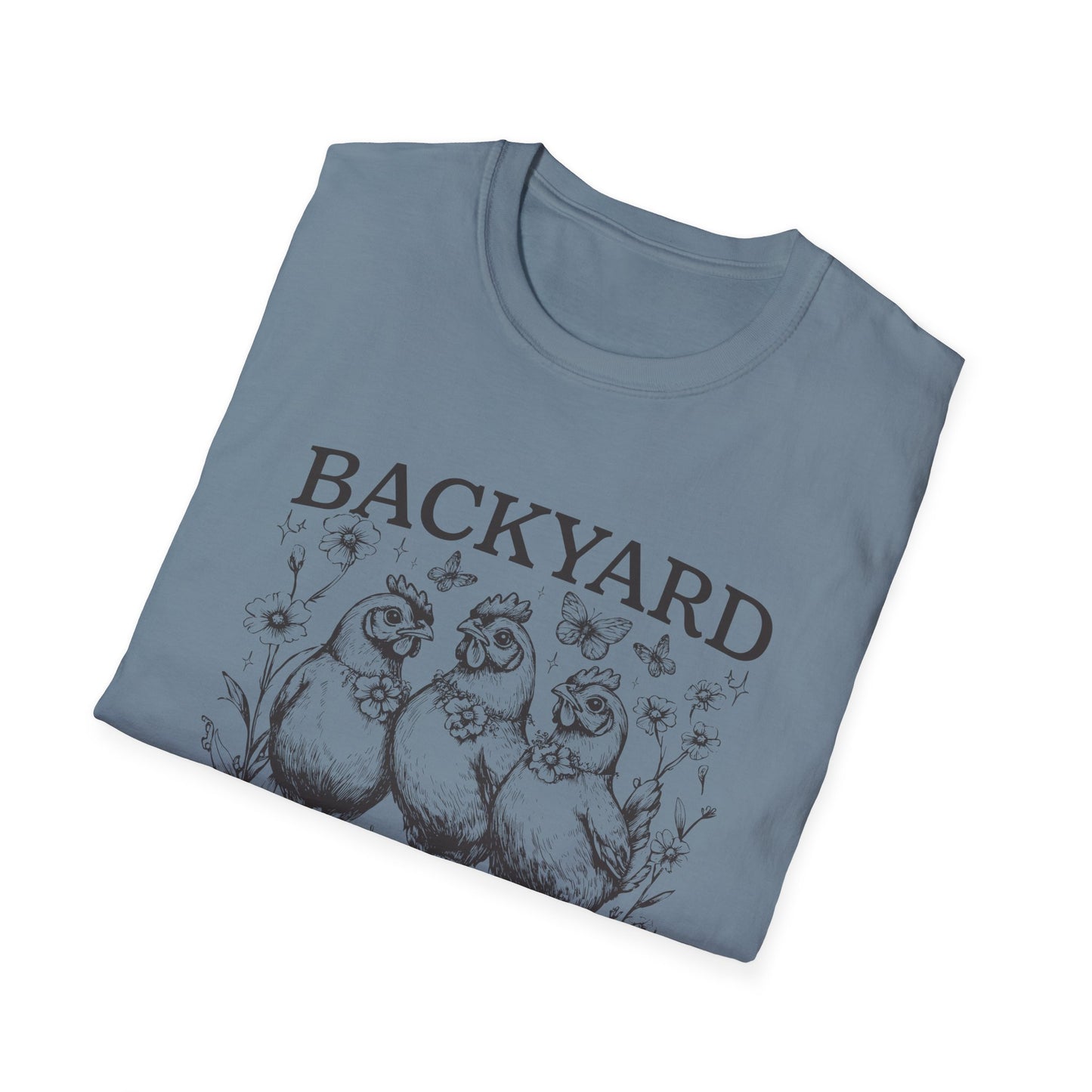Backyard Coop Club T-Shirt — 'Ladies Only' Vintage Chicken Farm Tee
