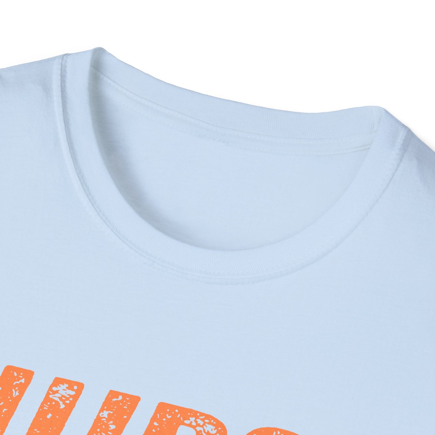 Nurse Repeat Circle Graphic T-Shirt — Colorful Floral Nurse Tee