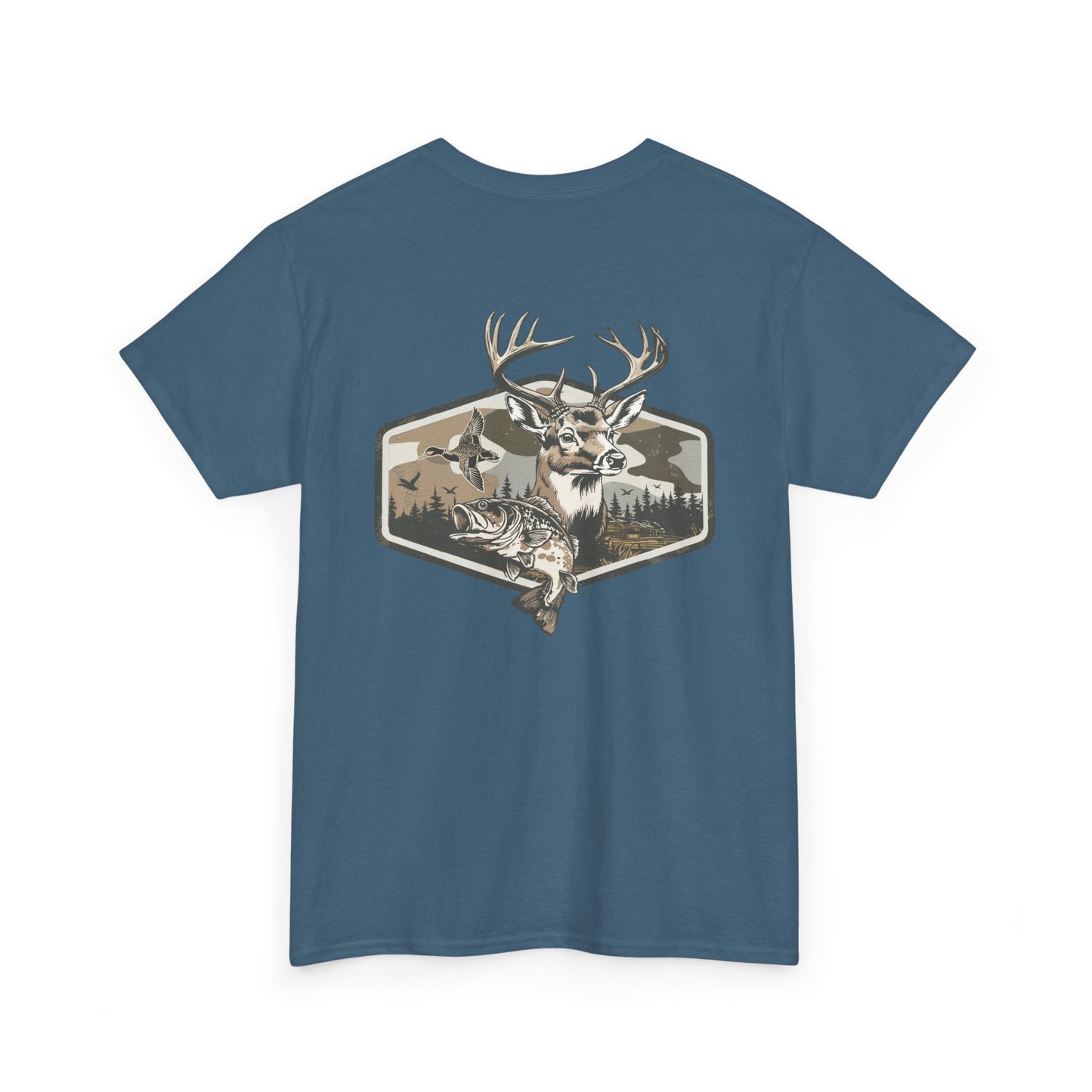 Deer Hunter Graphic Tee — Buck & Forest Outdoor T-Shirt
