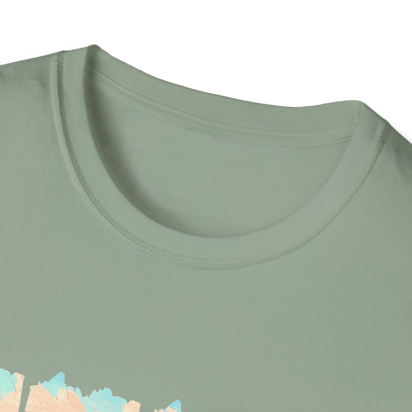 Mountain Wildflower Panel T-Shirt — Colorado 2024 Scenic Nature Tee