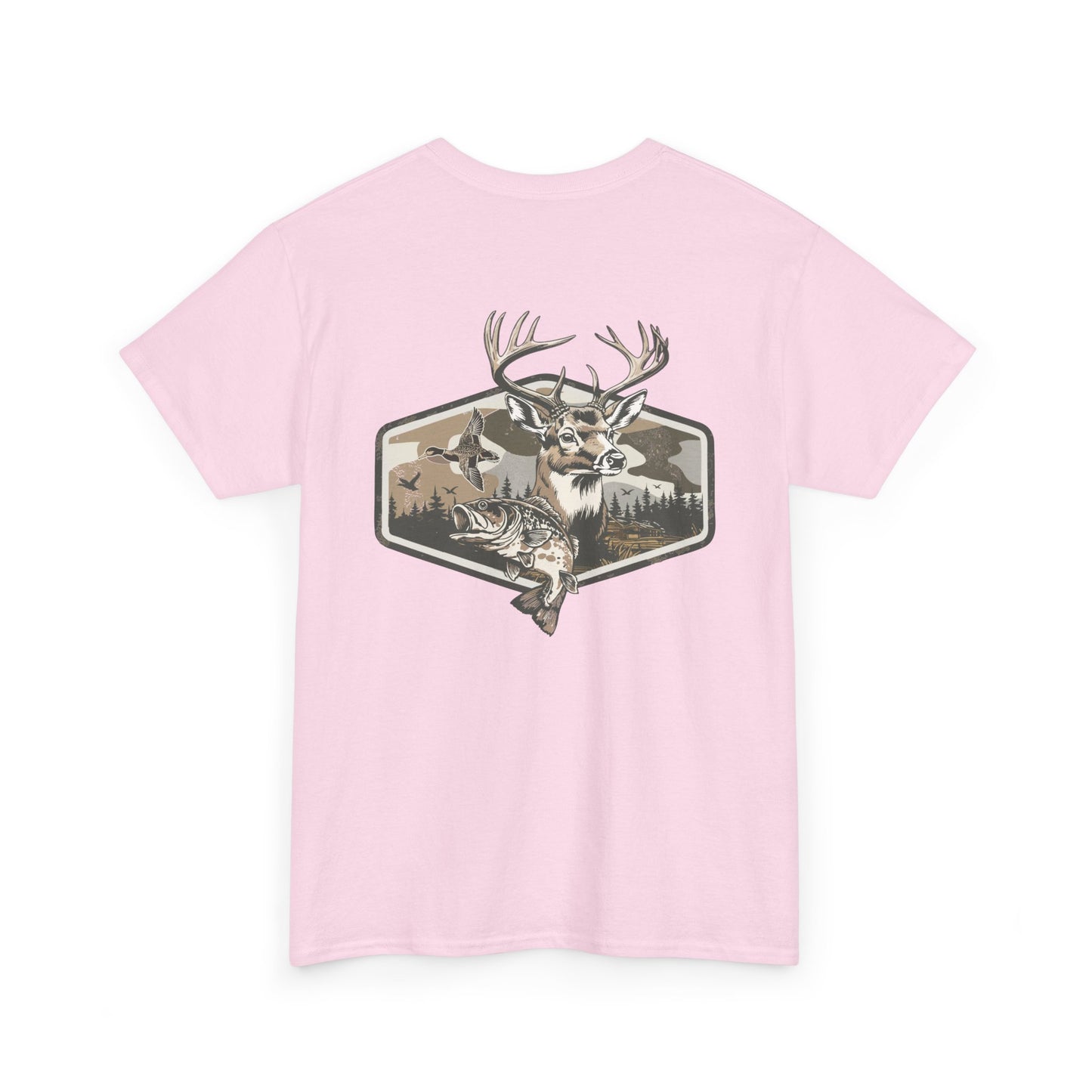 Deer Hunter Graphic Tee — Buck & Forest Outdoor T-Shirt