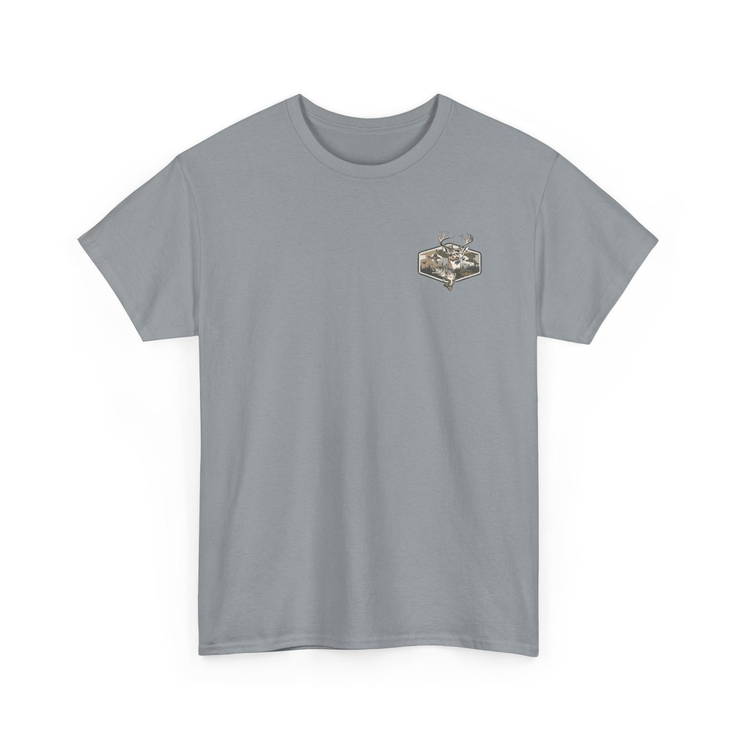 Deer Hunter Graphic Tee — Buck & Forest Outdoor T-Shirt
