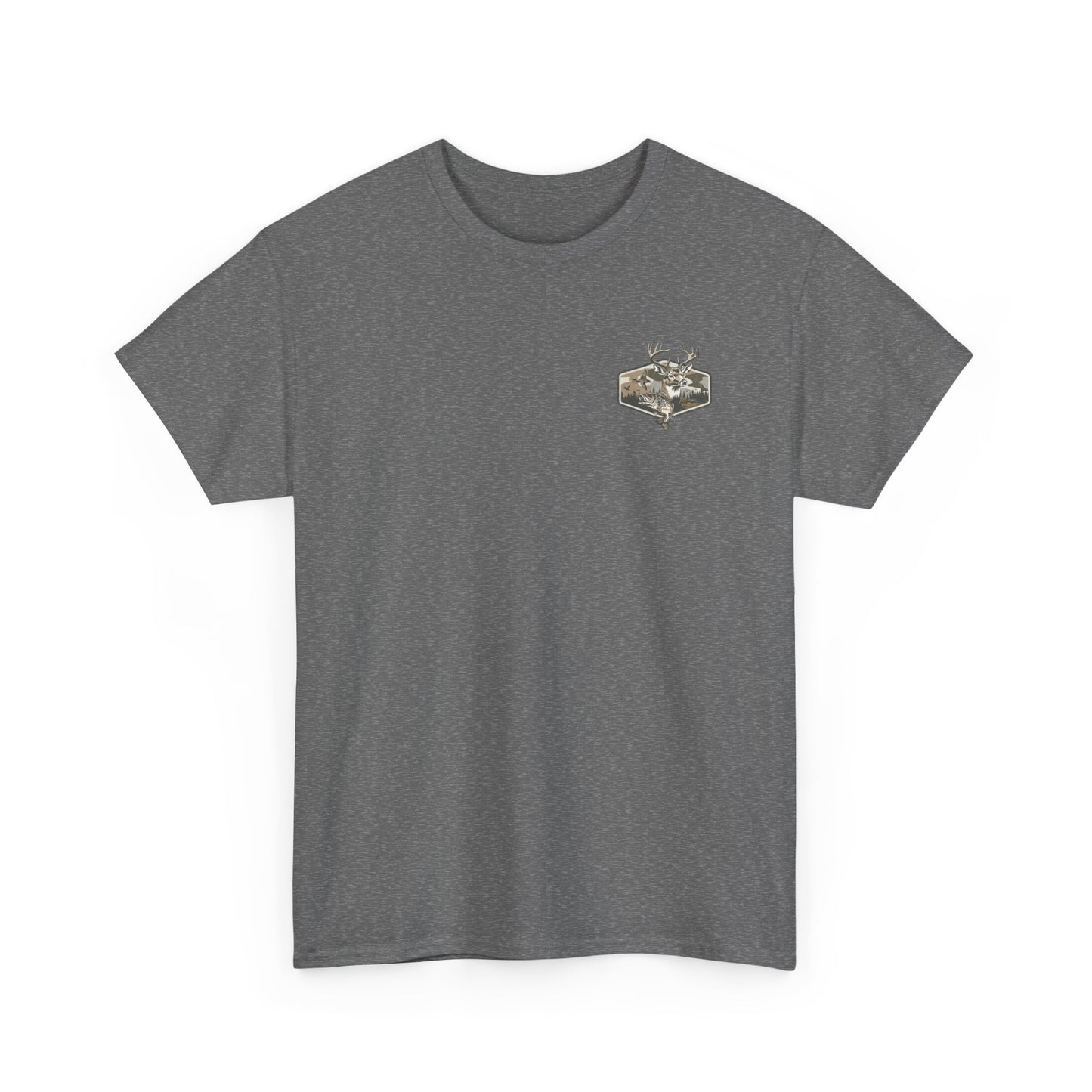 Deer Hunter Graphic Tee — Buck & Forest Outdoor T-Shirt