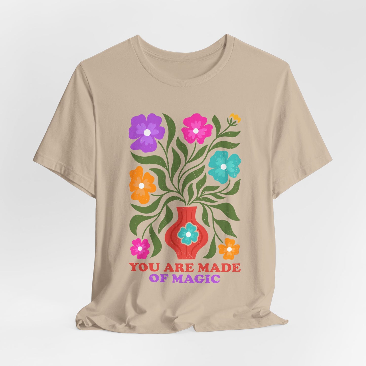 Floral 'You Are Made of Magic' Tee
