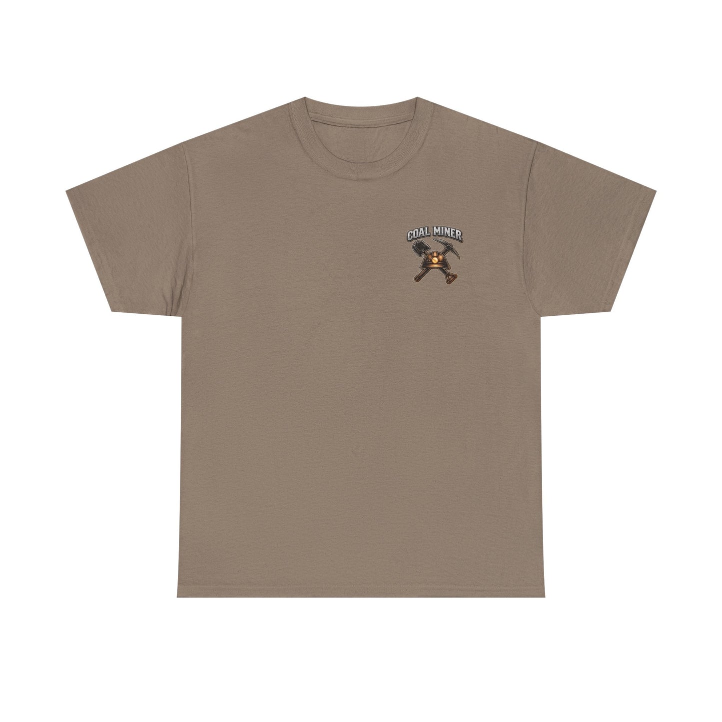 Coal Miner T-Shirt — "Forgotten in the Dark" Skull Hardhat Graphic Tee