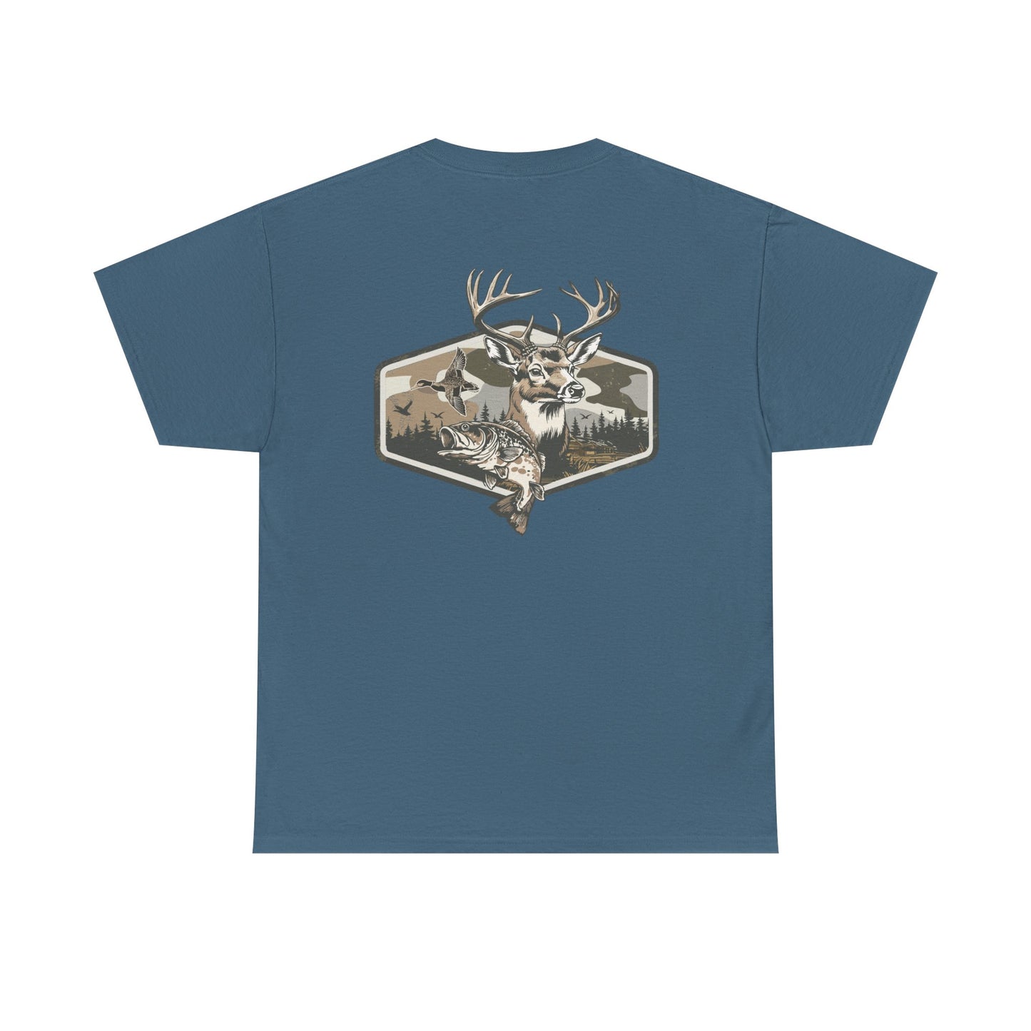 Deer Hunter Graphic Tee — Buck & Forest Outdoor T-Shirt