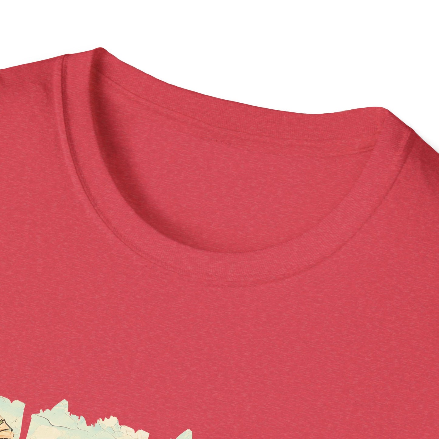 Scenic Windowpane Cabin T-Shirt — 'I Am But A Child Made of Stars' Nature Graphic Tee