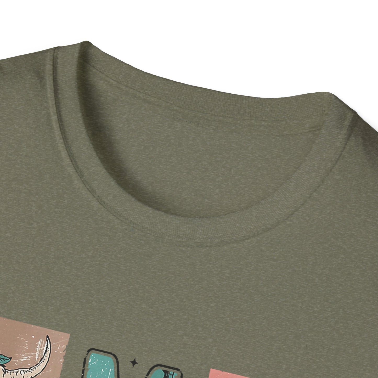 Mama Western Graphic T-Shirt — Cowgirl Boots, Hat & Floral Block Design