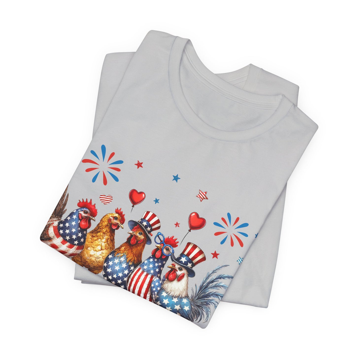 Chicken Patriotic Tee