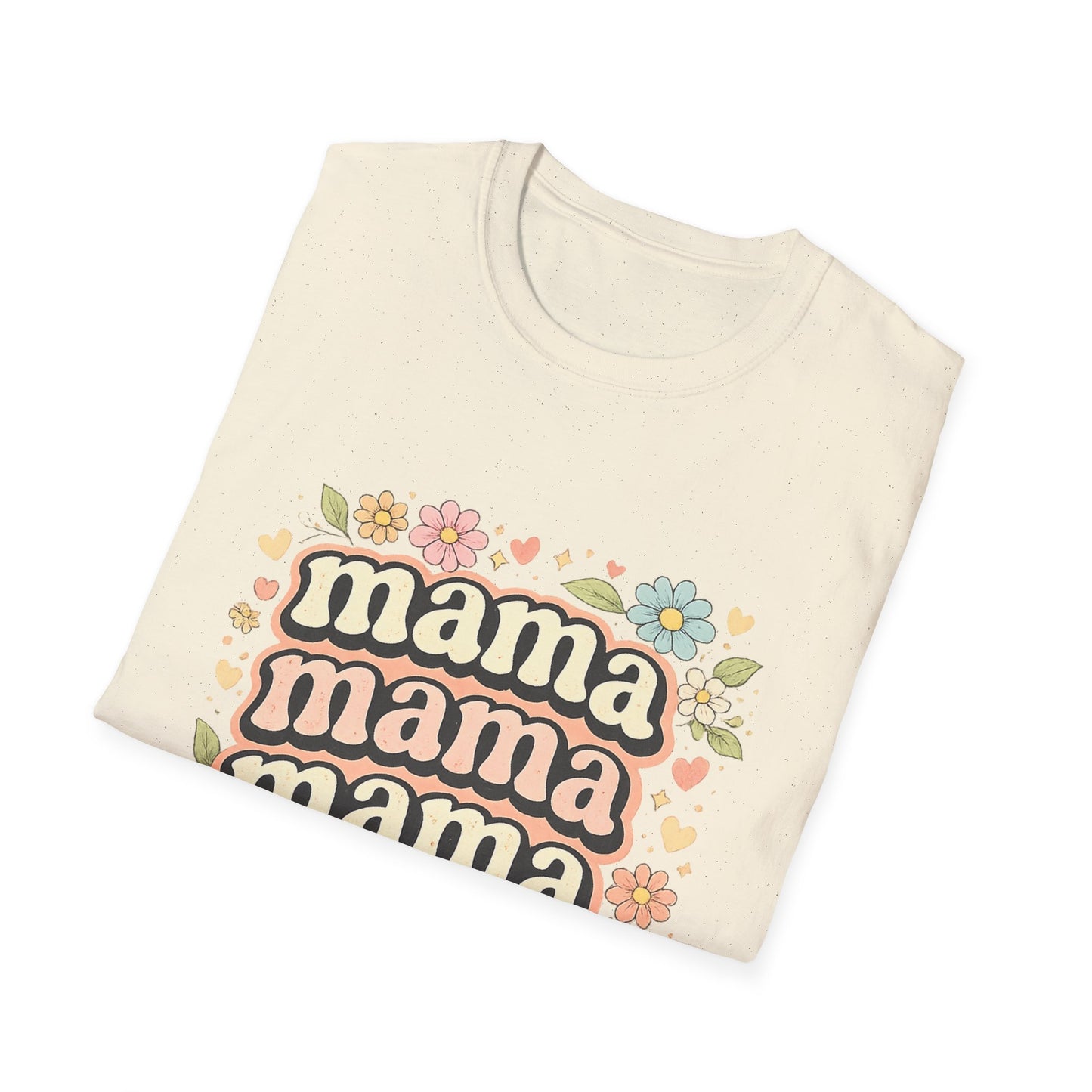 Mama Floral T-Shirt — Retro Mom Gift for Mother’s Day
