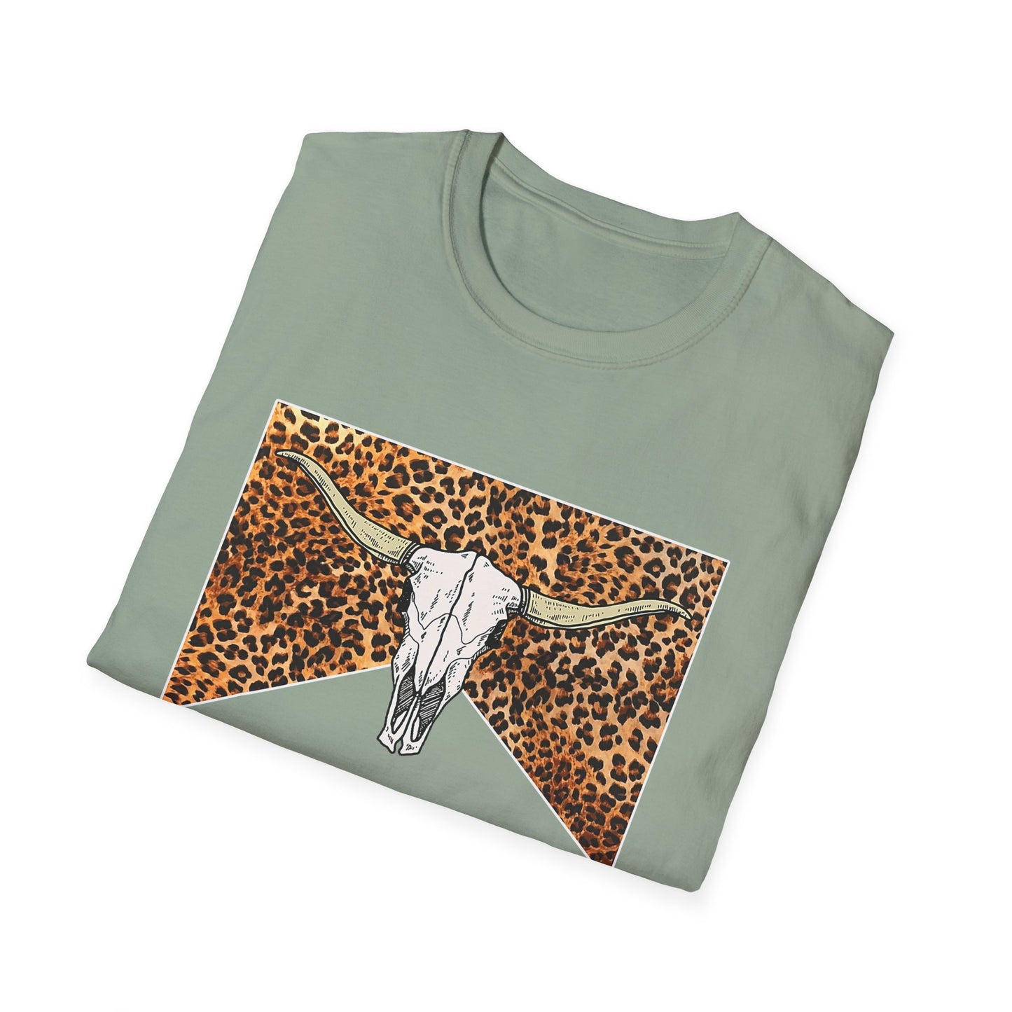 Cowboy Killer Graphic Tee – Leopard Skull Western T-Shirt