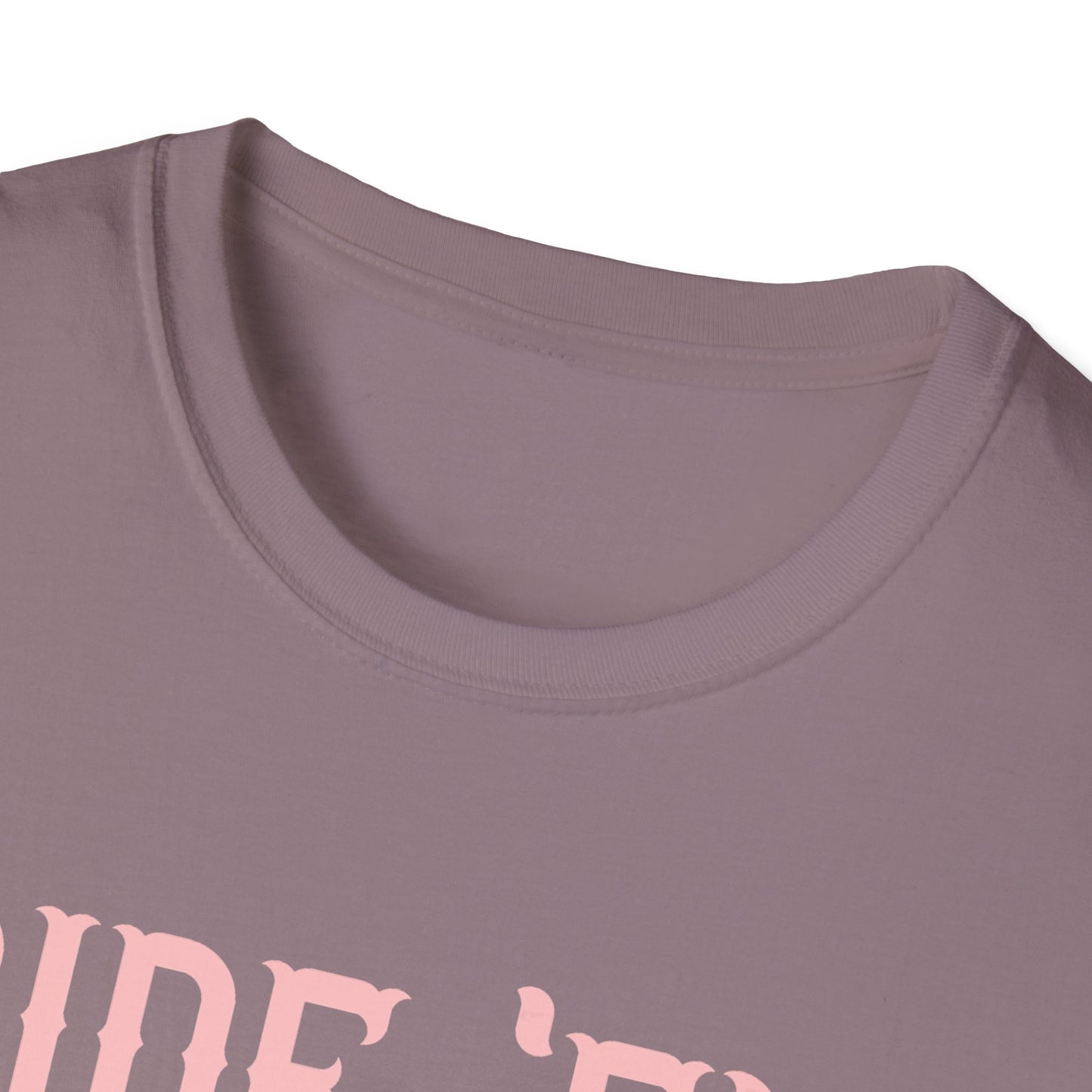 Ride 'Em Cowgirl T-Shirt — Pink Cowboy Hat Graphic Tee