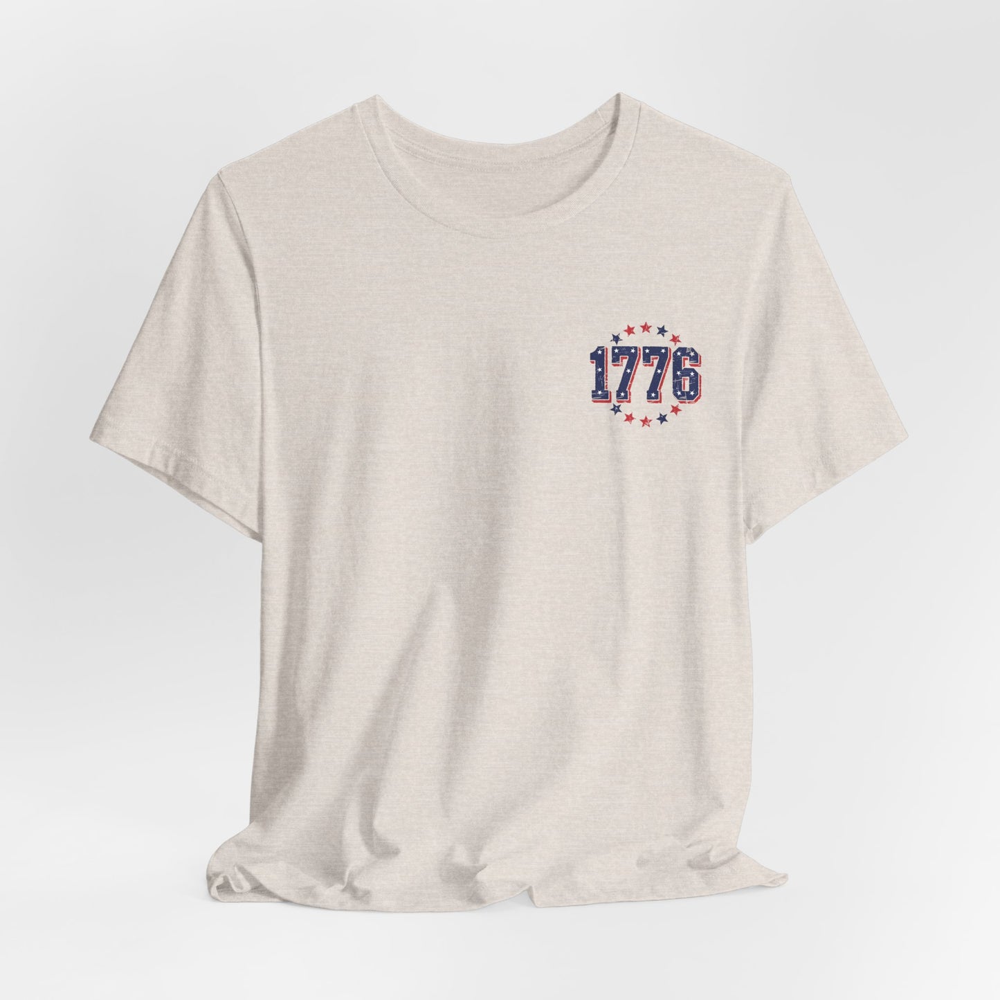 America 1776 Eagle T‑Shirt — Land of the Free, Home of the Brave