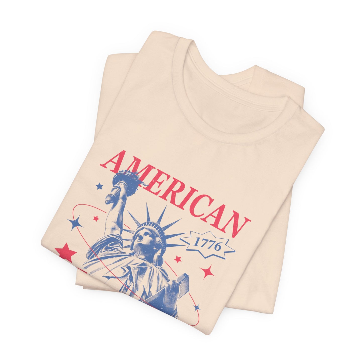 Liberty 'Land of the Free' T‑Shirt — Statue of Liberty Patriotic 1776 Tee