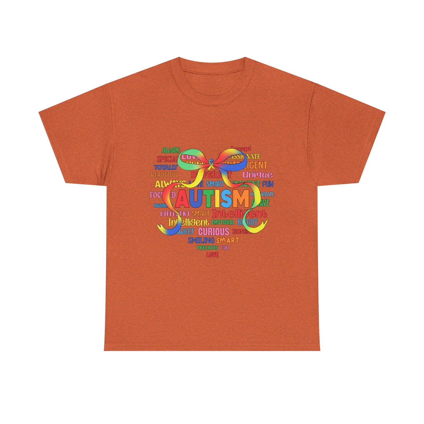 Autism Awareness Puzzle Heart T-Shirt – Colorful Support & Acceptance Tee