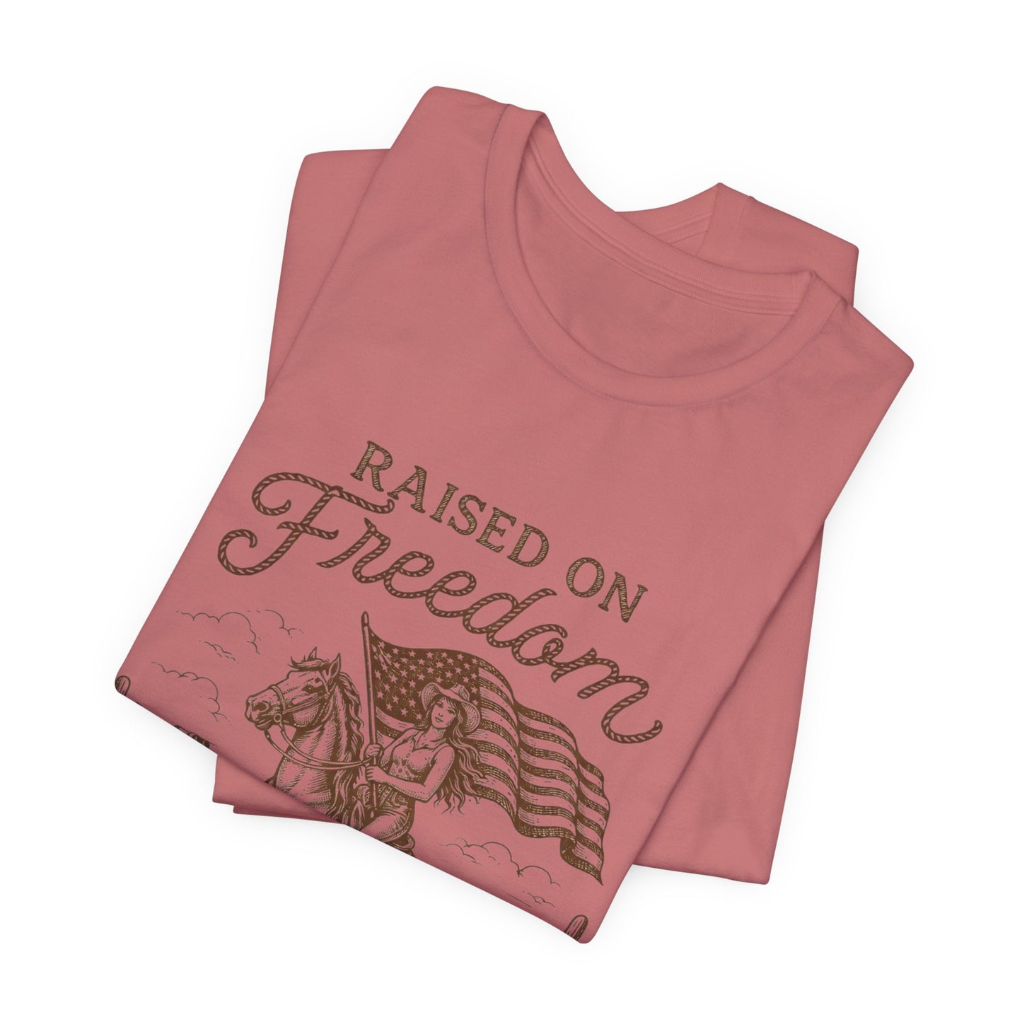 Raised on Freedom Western Tee