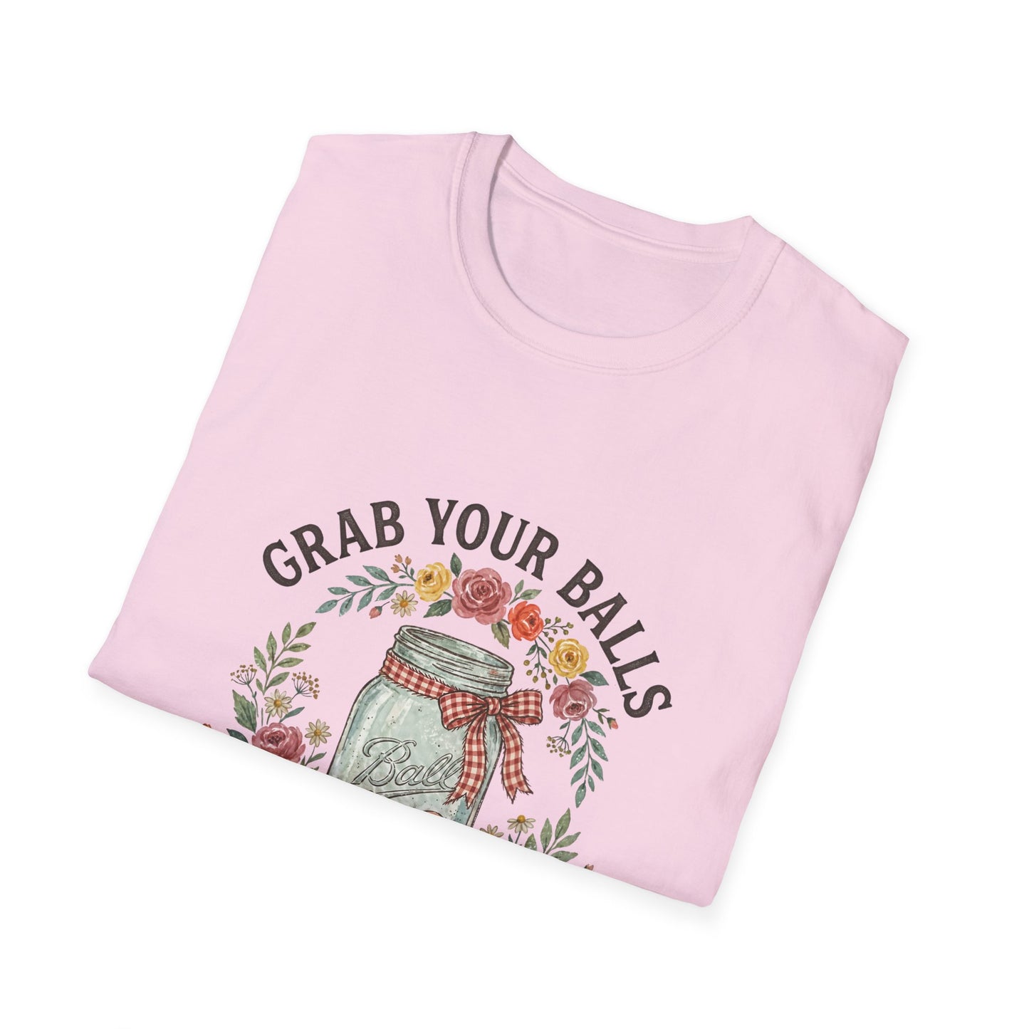 Grab Your Balls Mason Jar Canning T-Shirt — It's Canning Season Vintage Kitchen Tee