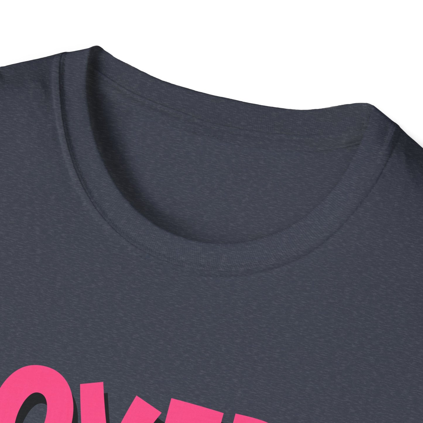Overstimulated Nurses Club T-Shirt — Funny Pink Nurse Graphic Tee for Healthcare Workers