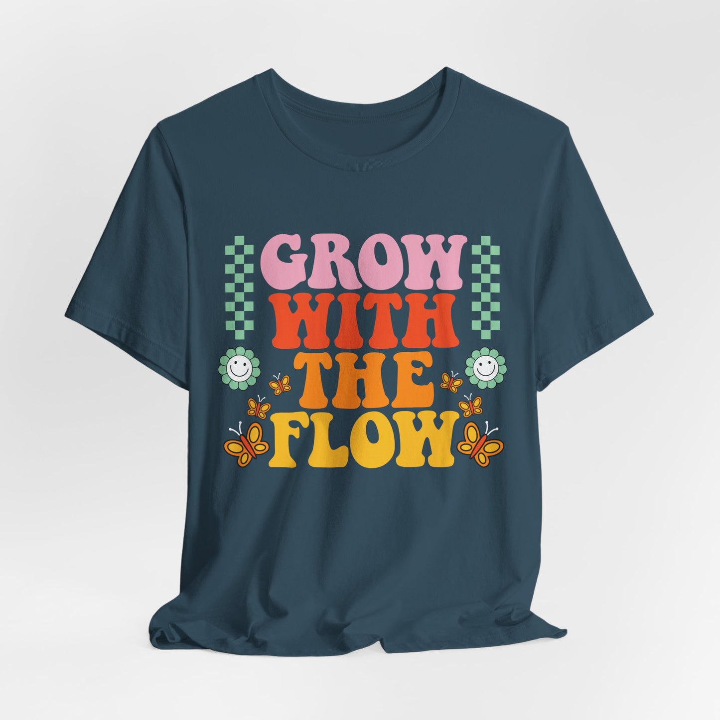 Grow With The Flow Retro Floral T-Shirt