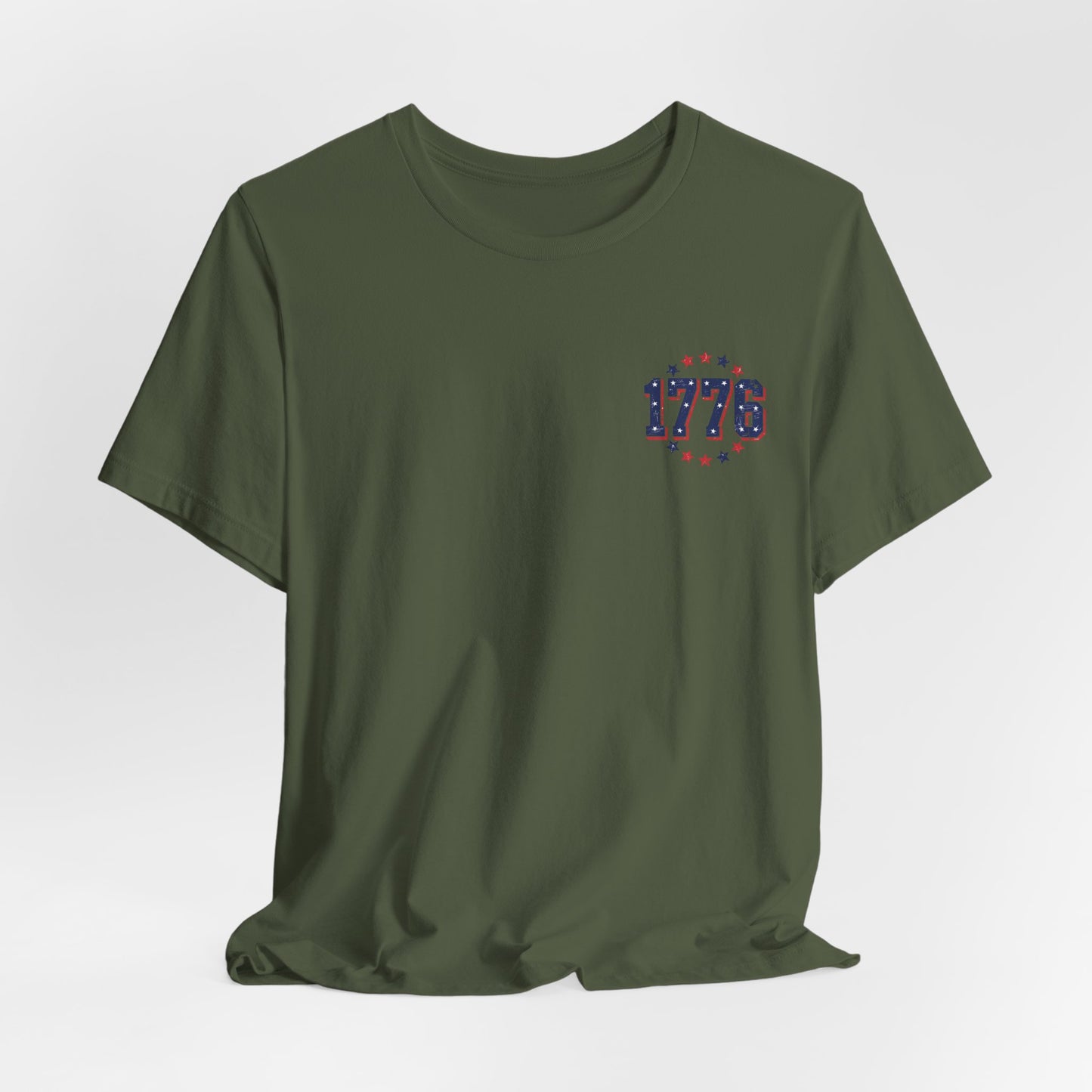 America 1776 Eagle T‑Shirt — Land of the Free, Home of the Brave