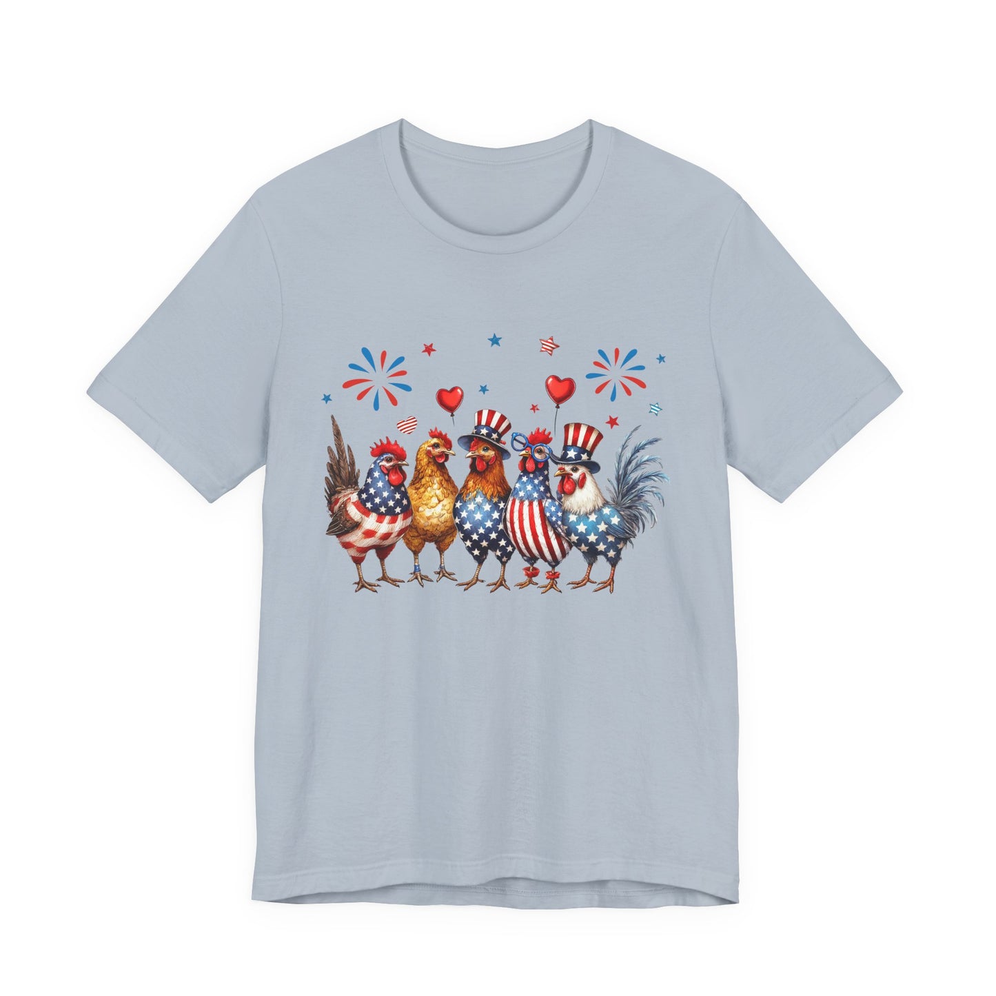 Chicken Patriotic Tee