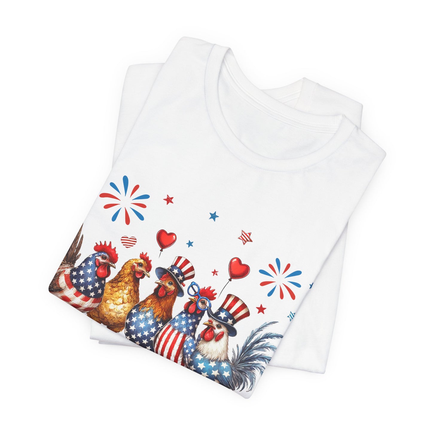 Chicken Patriotic Tee
