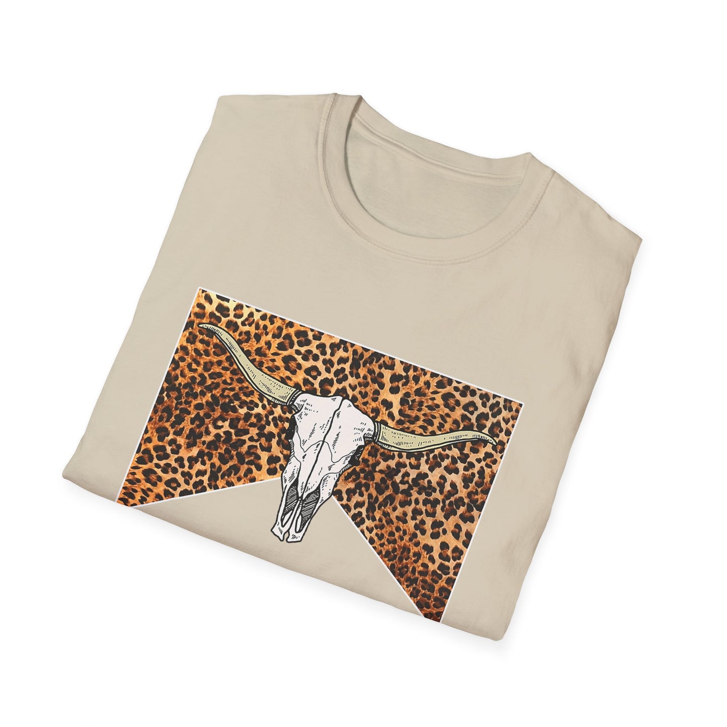 Cowboy Killer Graphic Tee – Leopard Skull Western T-Shirt