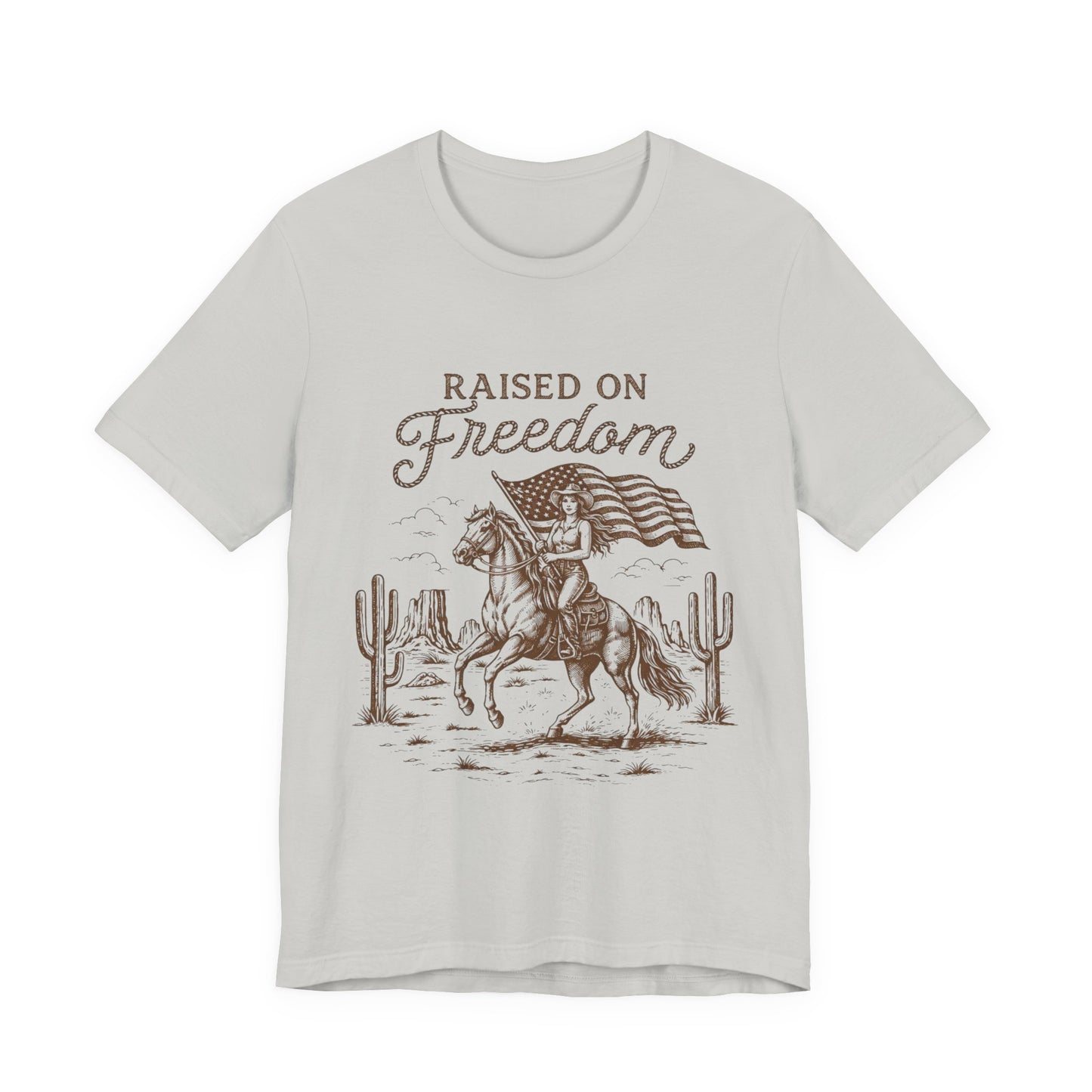 Raised on Freedom Western Tee