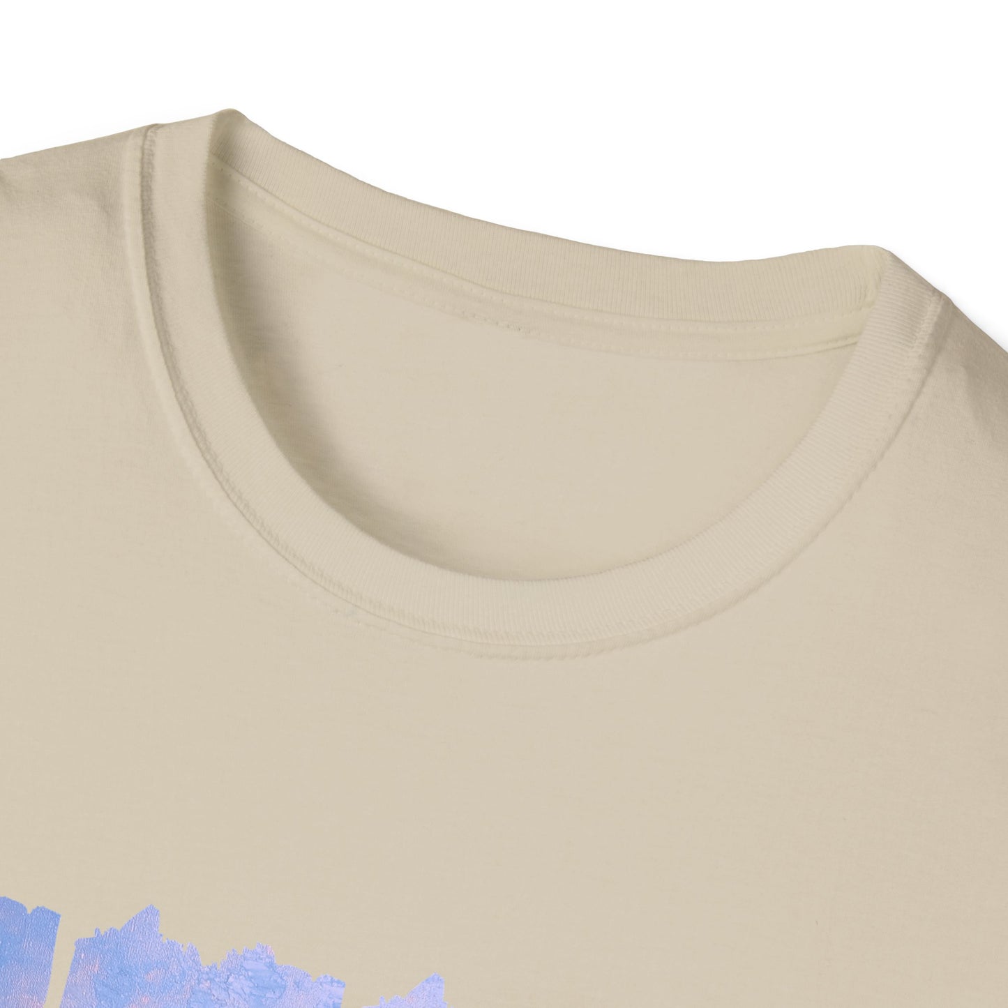 Sunset Ocean Panel T-Shirt — "Pray Without Ceasing" Inspirational Beach Tee