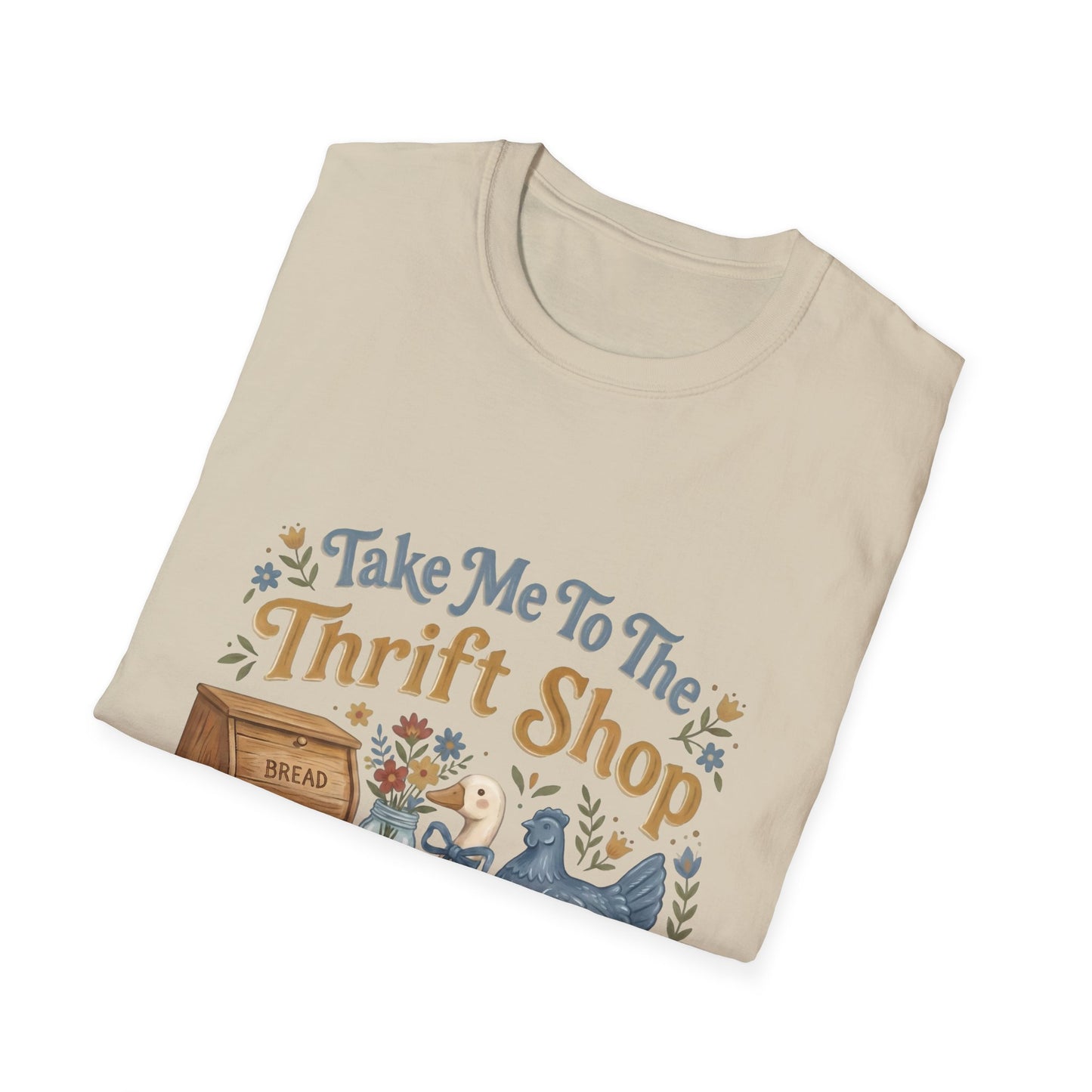 Take Me To The Thrift Shop T-Shirt – Vintage Thrifting Graphic Tee