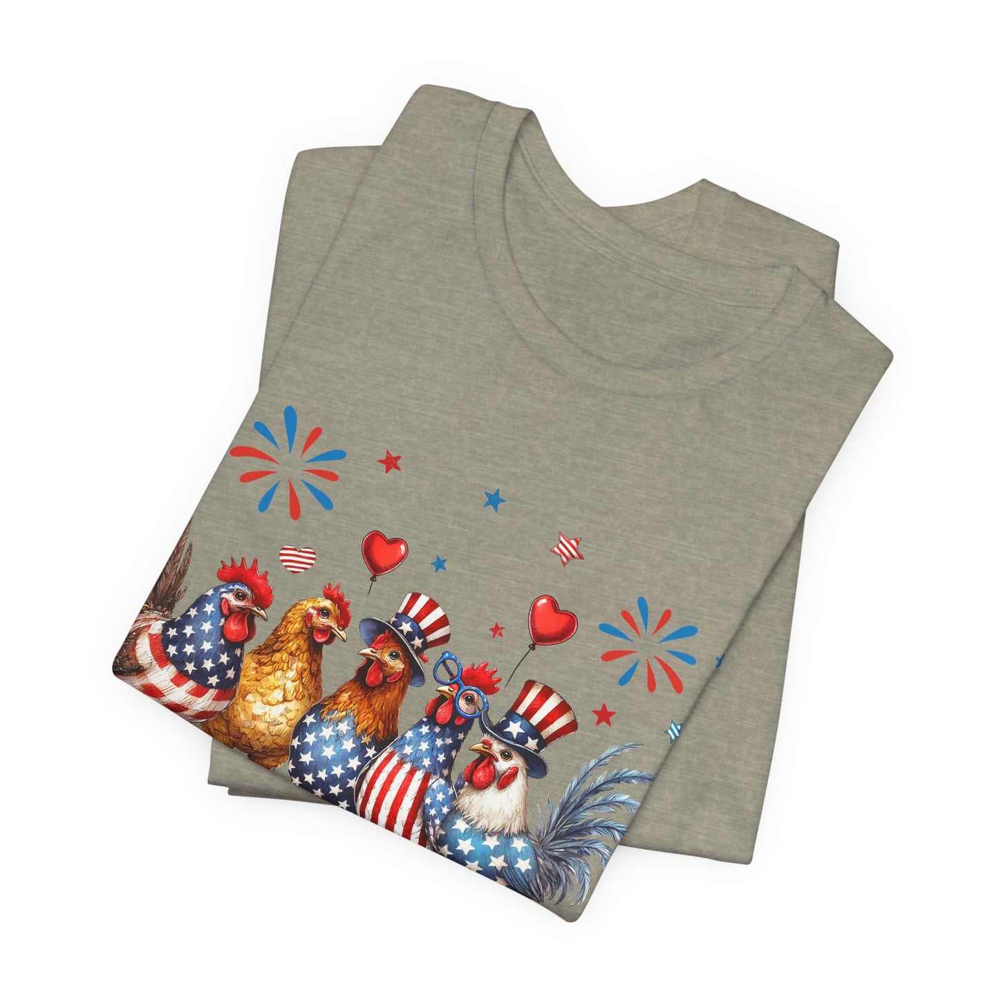Chicken Patriotic Tee