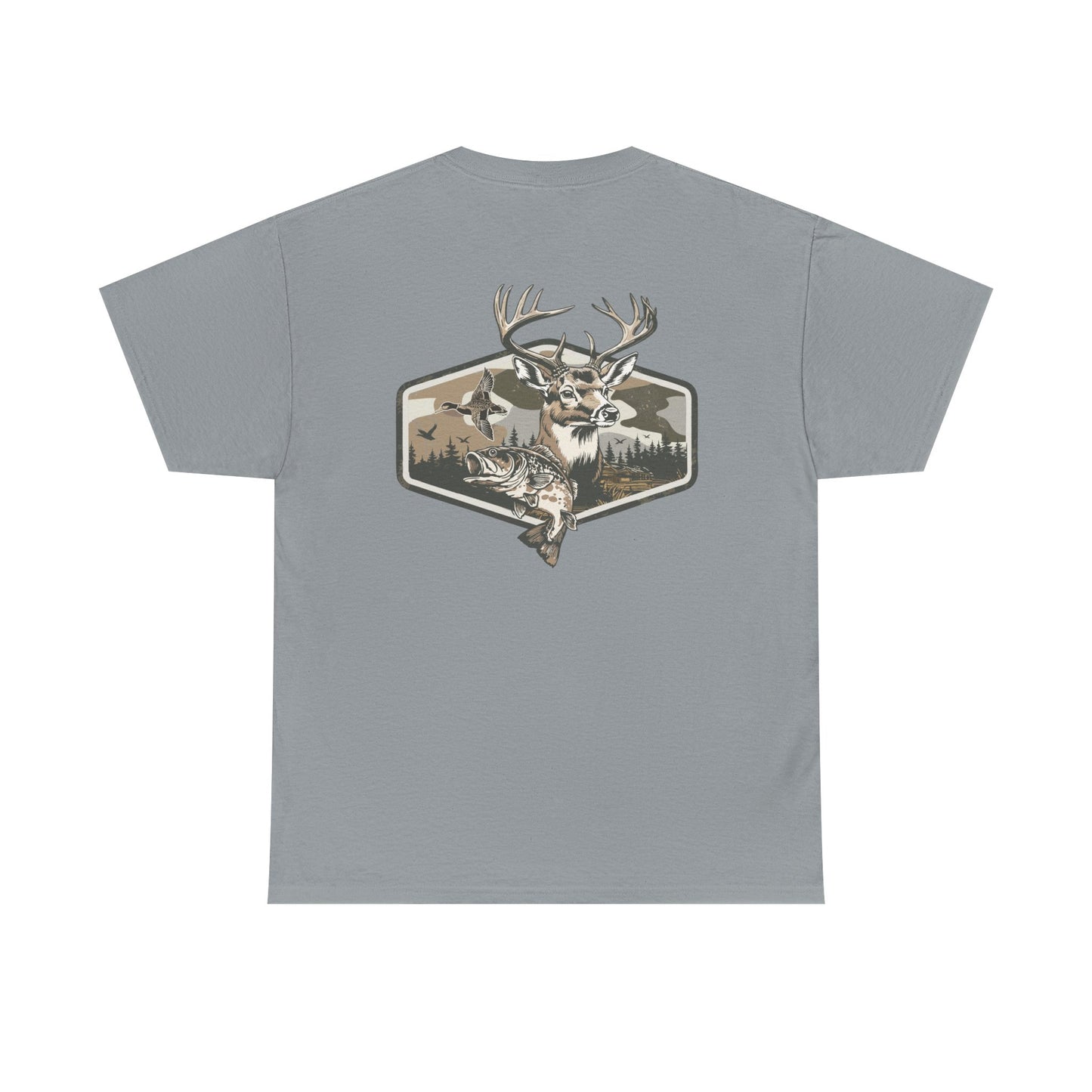 Deer Hunter Graphic Tee — Buck & Forest Outdoor T-Shirt
