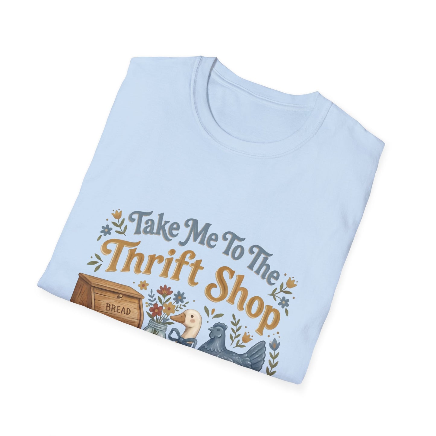Take Me To The Thrift Shop T-Shirt – Vintage Thrifting Graphic Tee