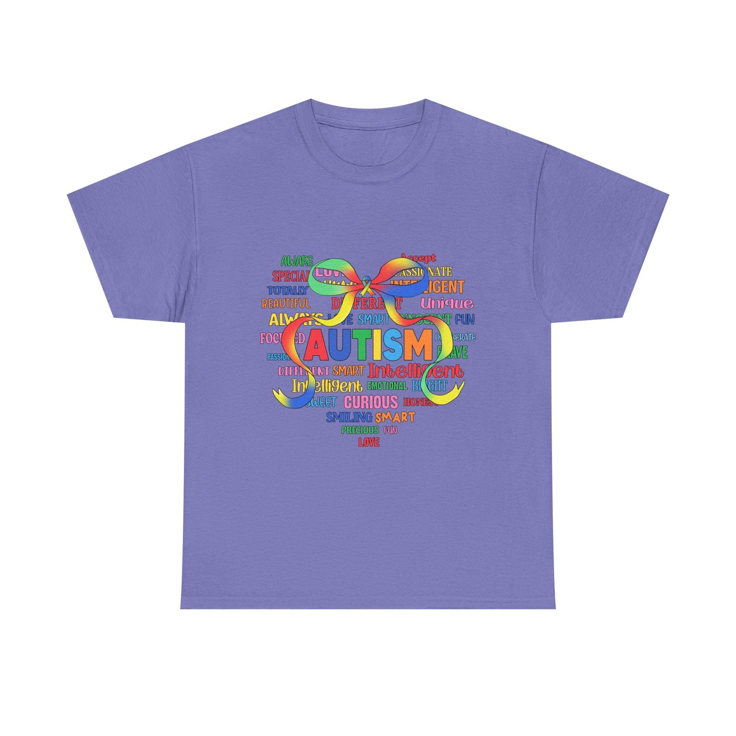 Autism Awareness Puzzle Heart T-Shirt – Colorful Support & Acceptance Tee
