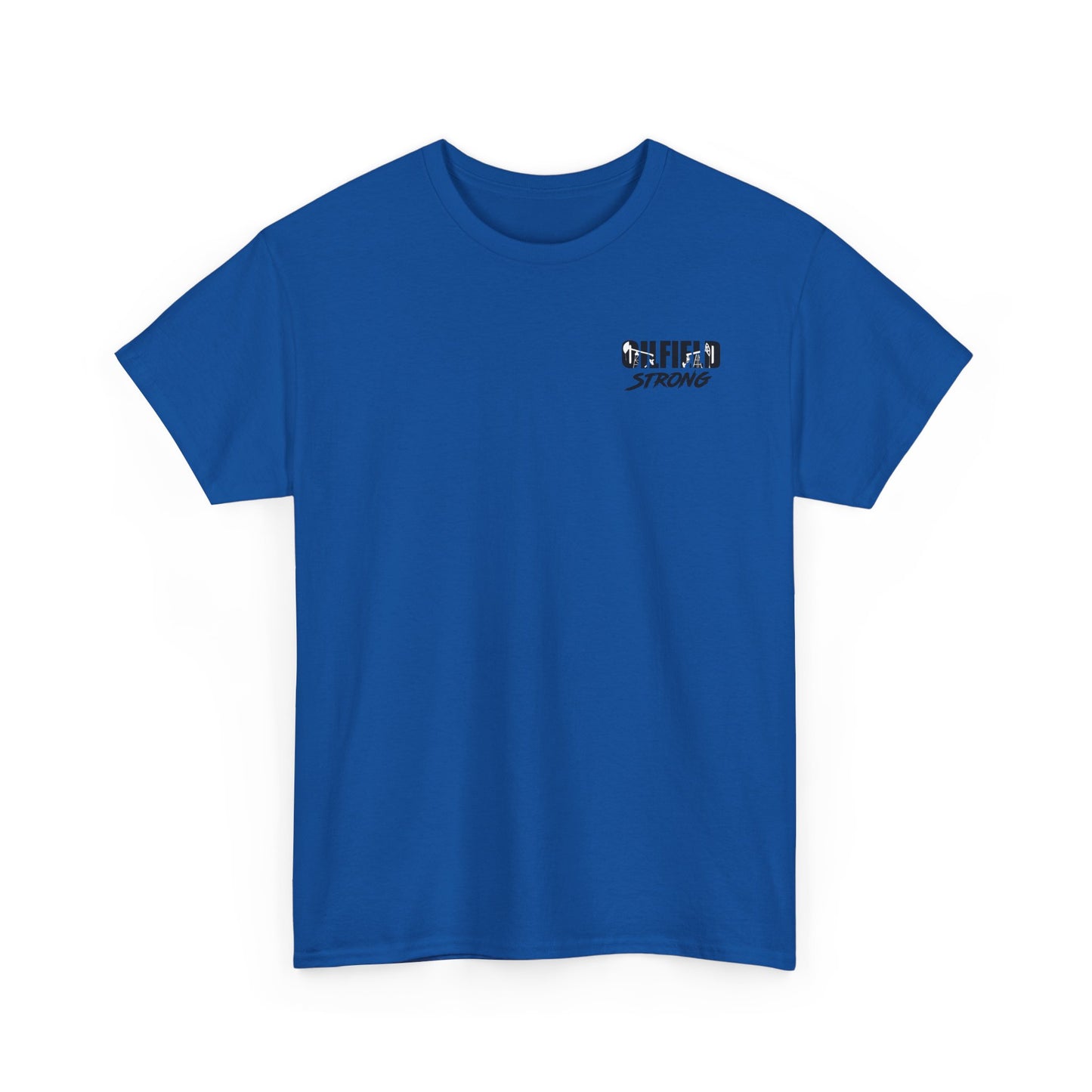 Oilfield Flag Tee — American Oil Rig Graphic T-Shirt